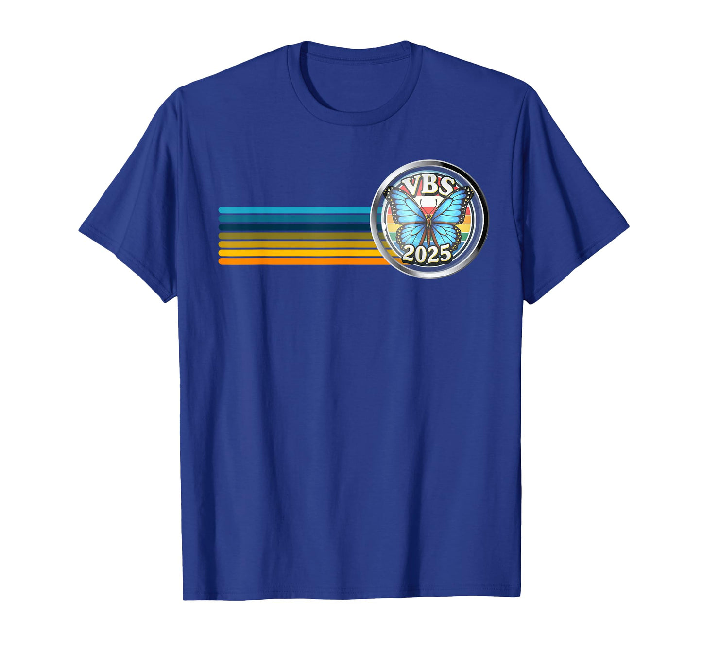 VBS 2025 Magnified Vacation Bible School Butterfly VBS Team T-Shirt