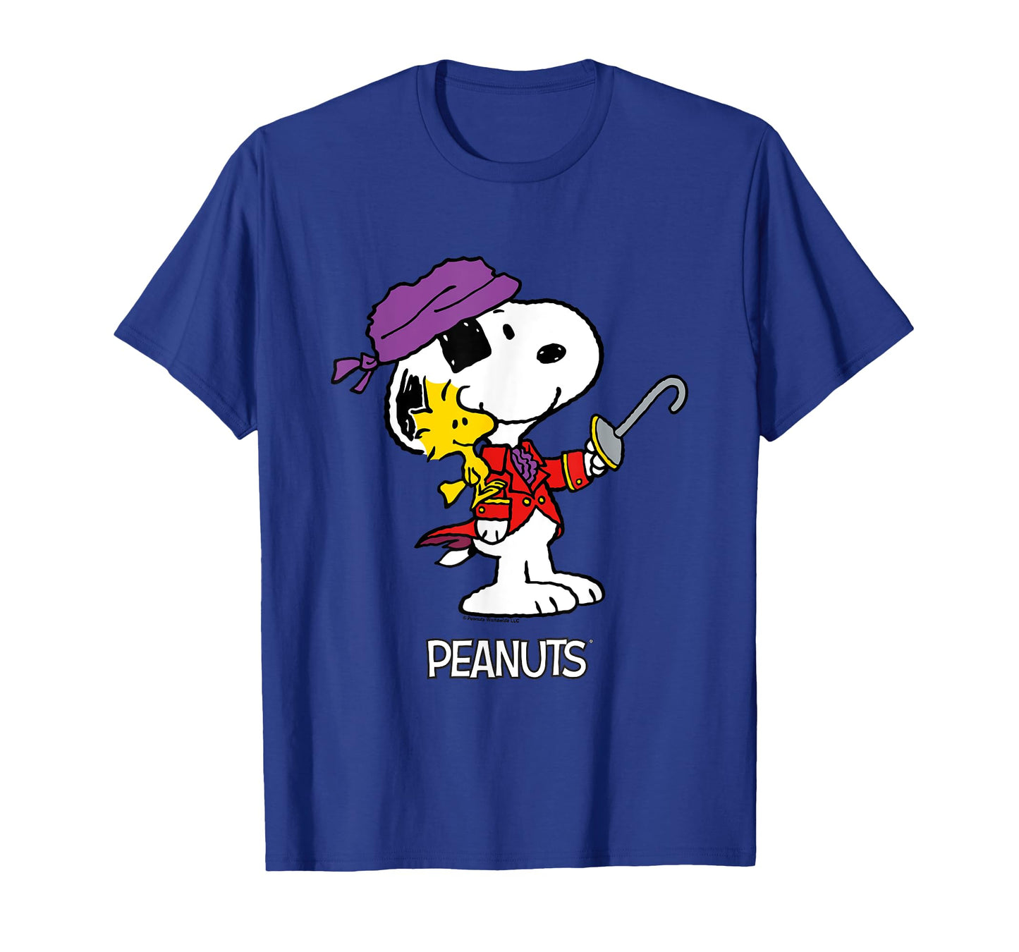Peanuts Halloween Pirate Snoopy & Woodstock T-Shirt