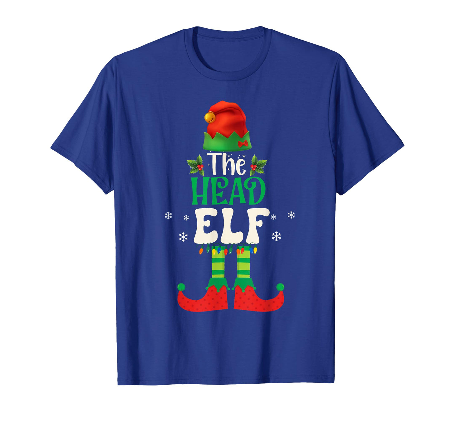 Funny The Head Elf Group Matching Family Christmas 2025 T-Shirt