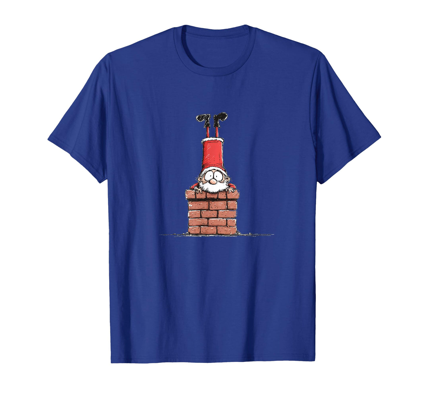 Funny Yoga Chimney for Santa Claus and Christmas Season T-Shirt