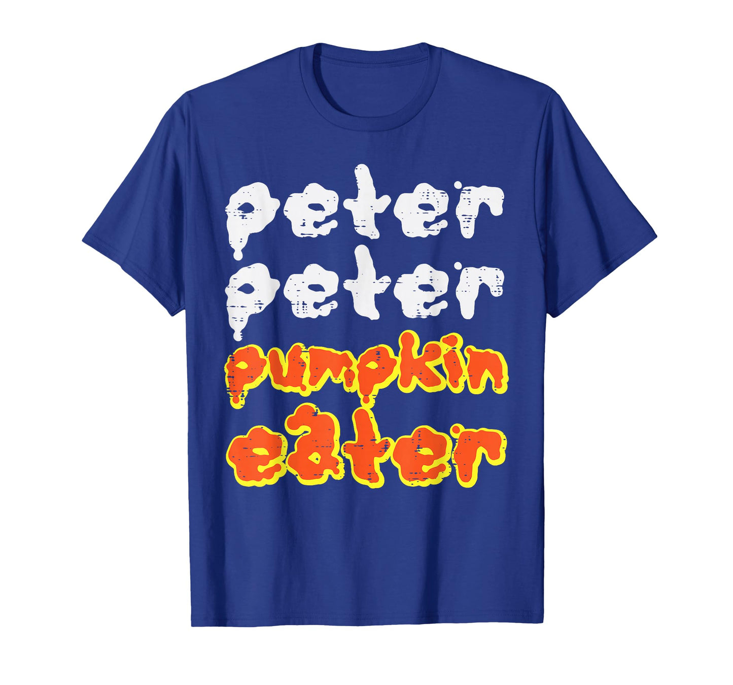 Halloween Peter Pumpkin Eater Matching Costume Women Kid Men T-Shirt