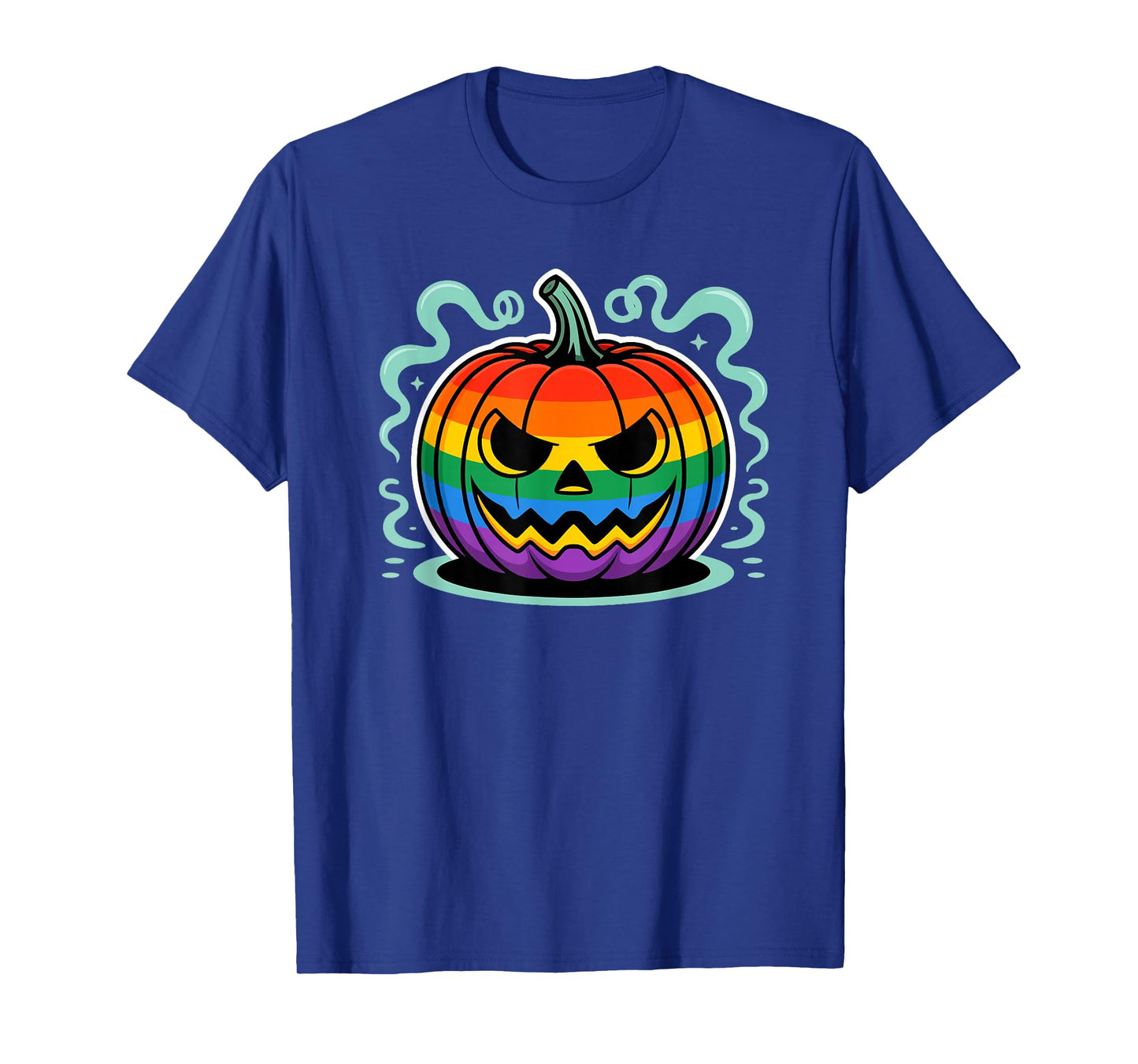 Rainbow Witch Hat LGBTQ Halloween T-Shirt