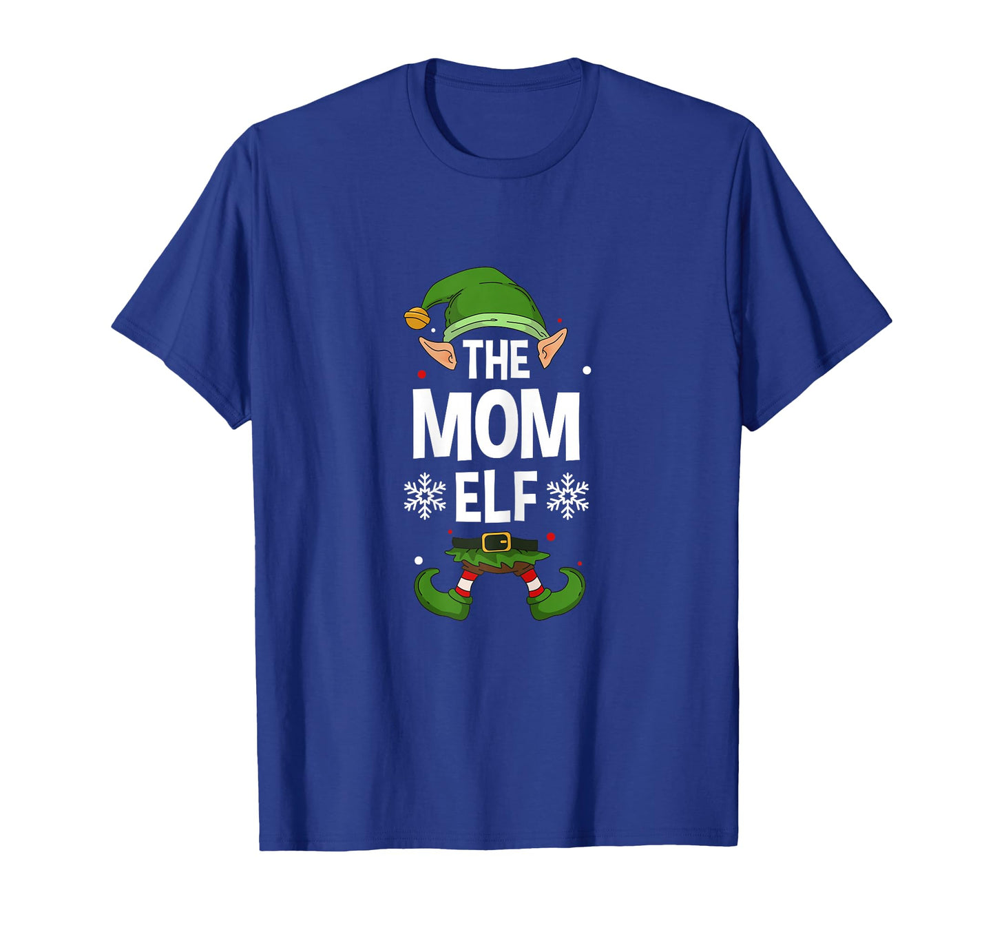The Mom Elf Party Family Group Matching Mother X-Mas Mum T-Shirt