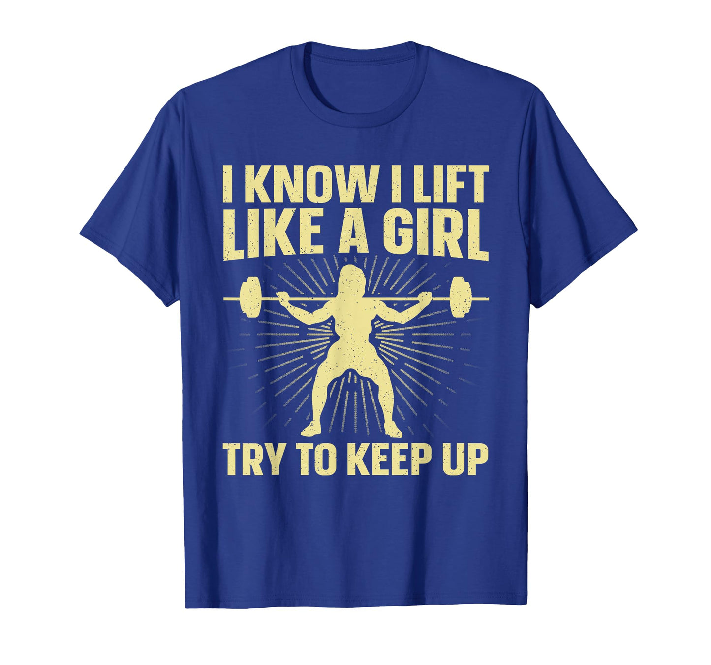Powerlifting Art For Women Girls Weightlifting Power Lifting T-Shirt