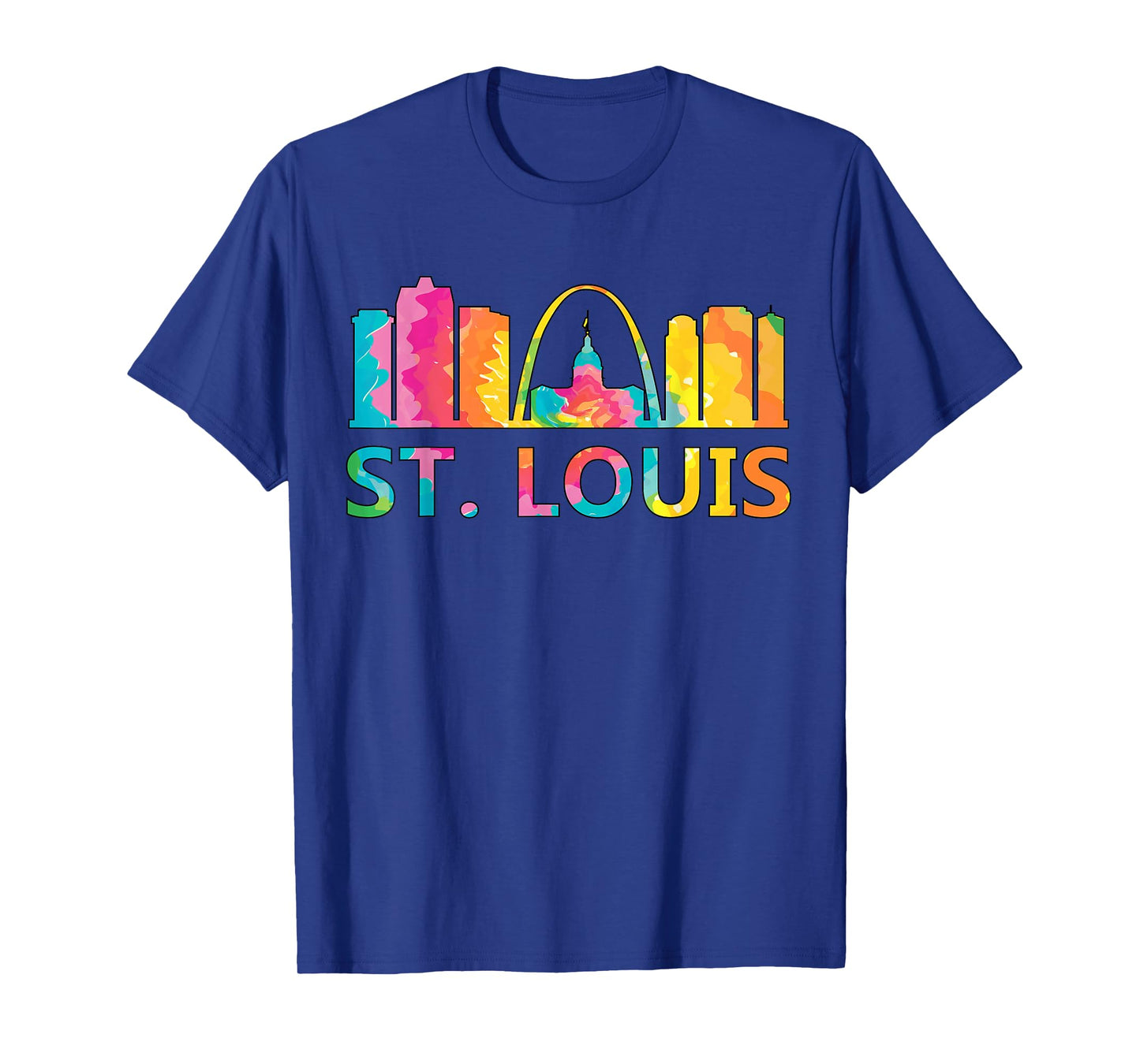 St Louis Mens Womens Kids St Louis USA American Tie Dye T-Shirt