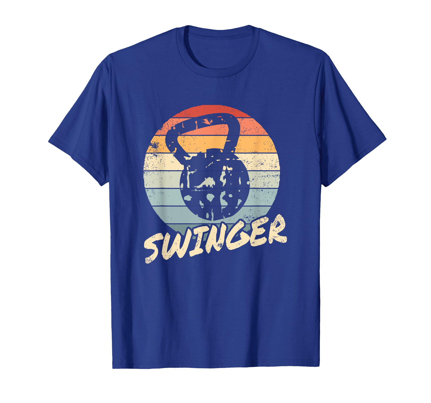 Funny Kettlebell Swinger Workout Gym Bodybuilder Fitness T-Shirt
