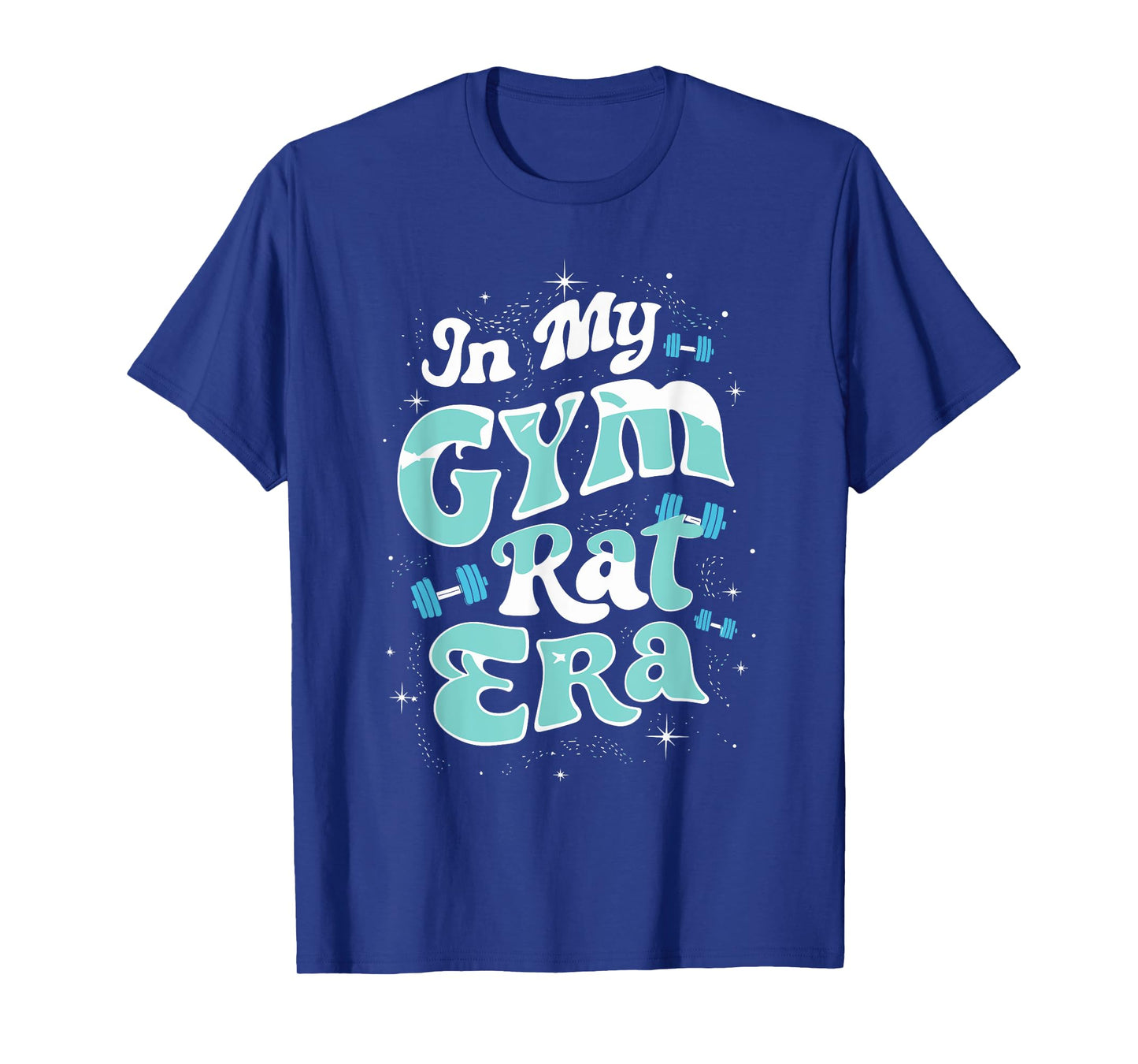 In My Gym Rat Era Groovy Fitness Bodybuilding Workout Womens T-Shirt