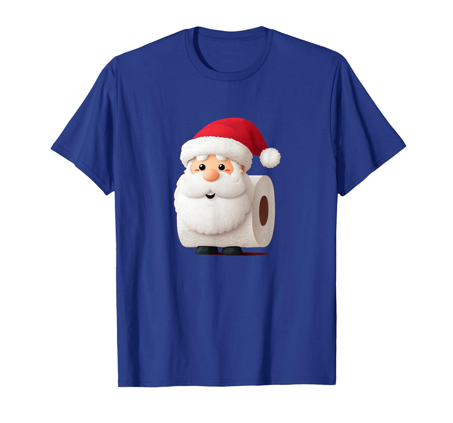 Funny Toilet Paper Santa Claus Costume for Boys and Girls T-Shirt