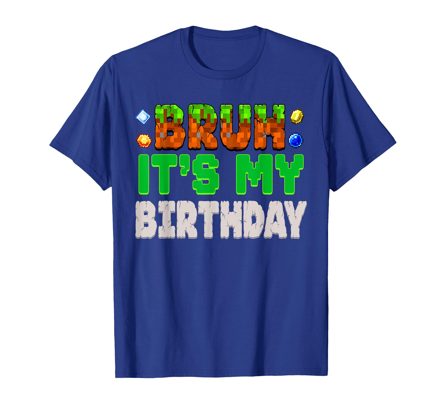 Birthday Boy Shirt It's My Birthday Video Game Pixel Number T-Shirt