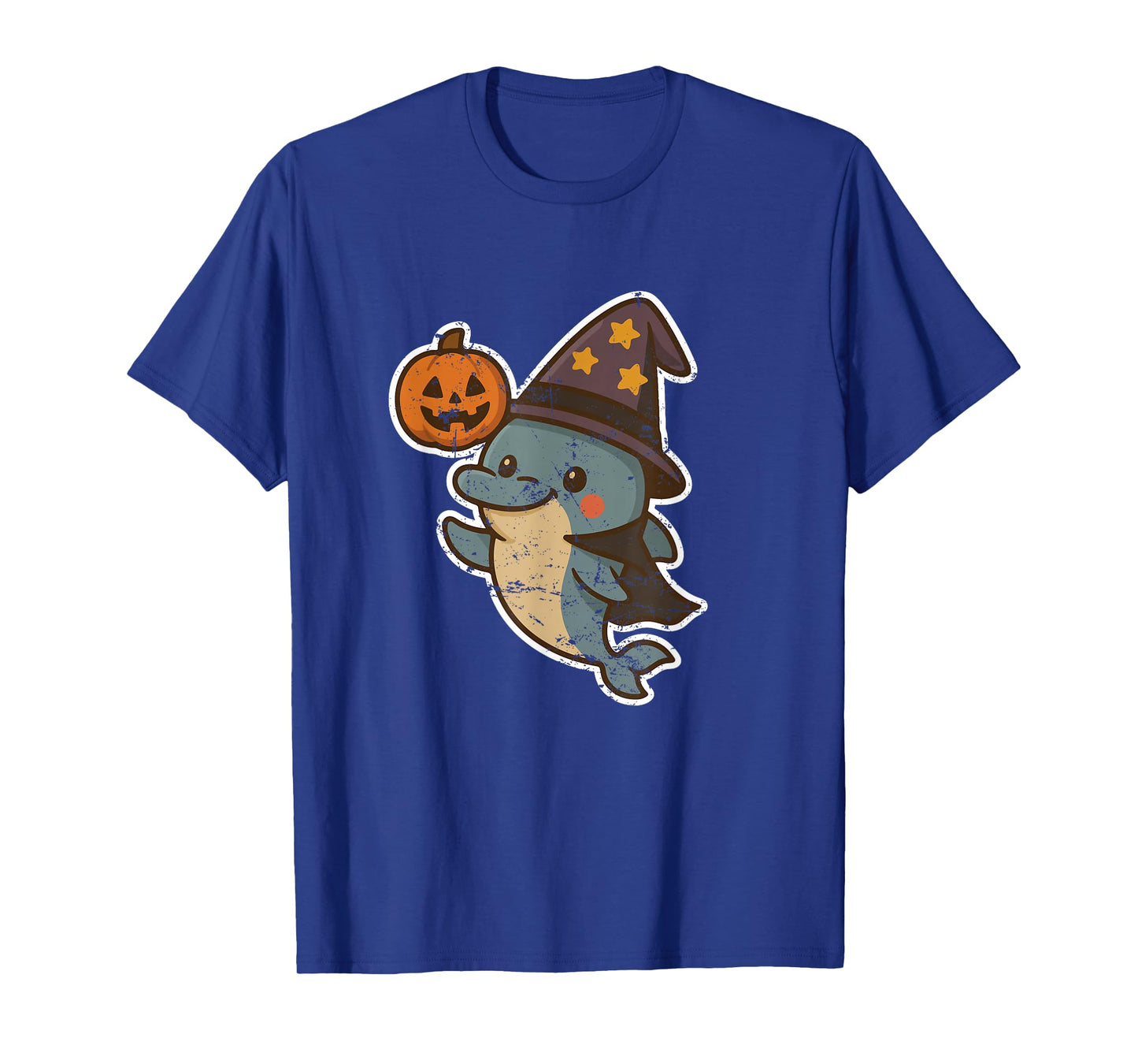 Dolphin Witch with Pumpkin T-Shirt