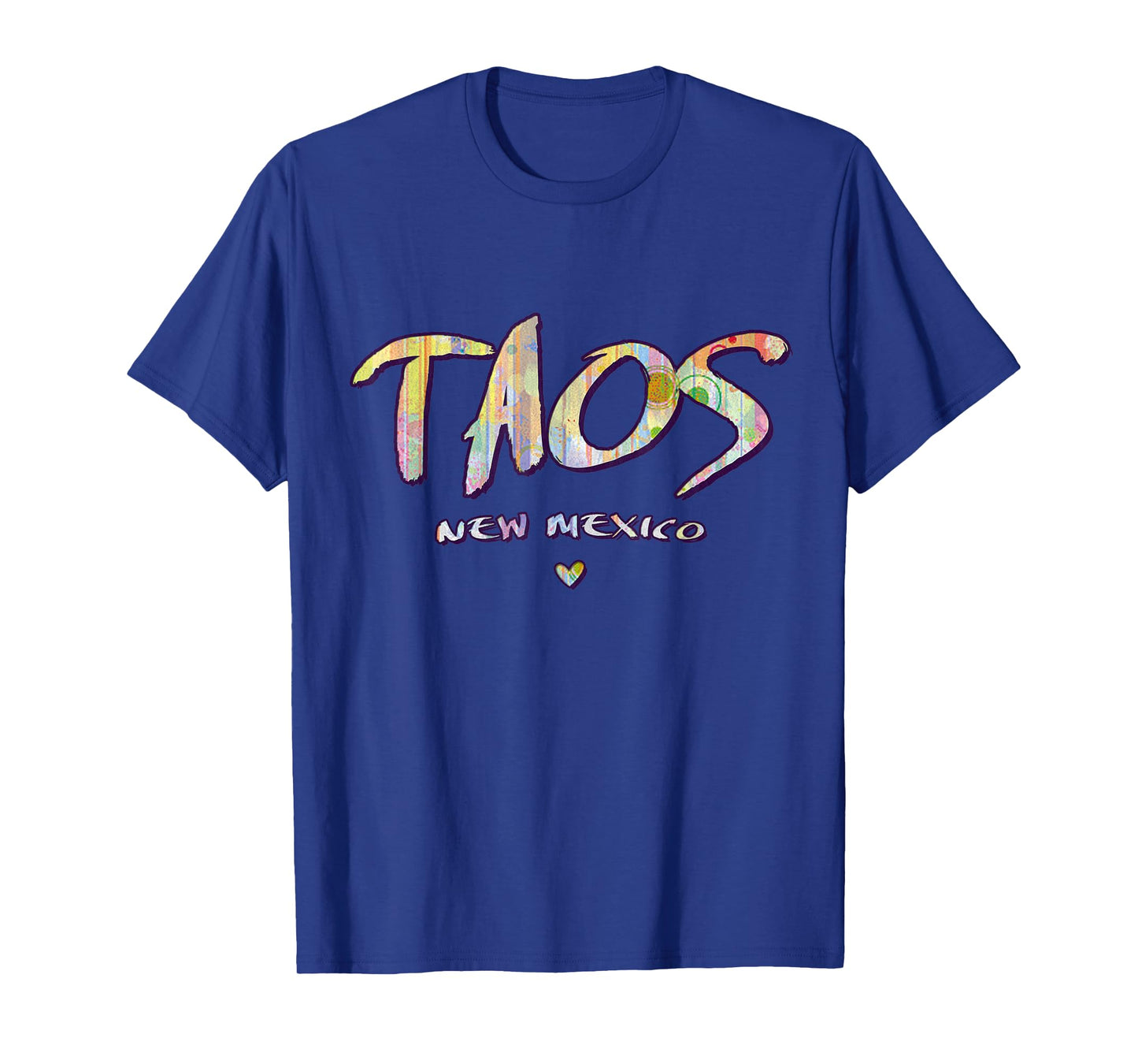 Taos New Mexico - Taos NM Watercolor Logo T-Shirt