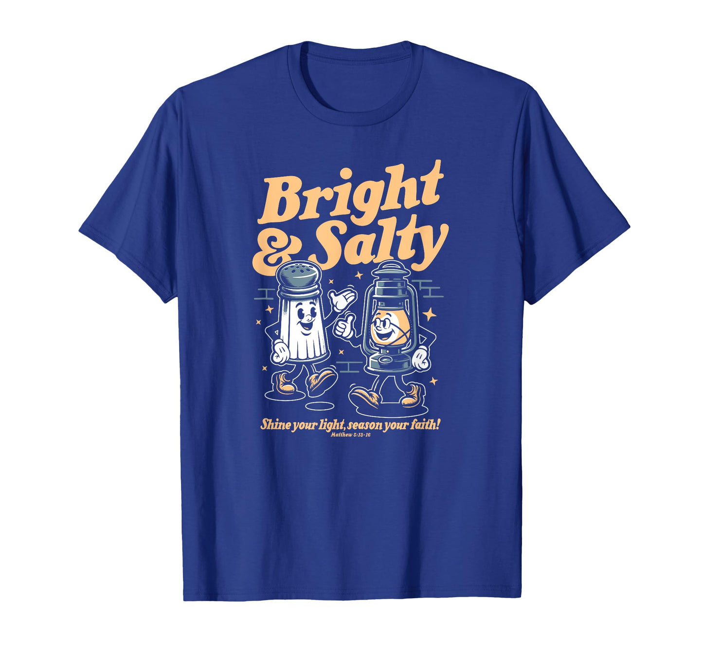 Salt & Light Of The World Matthew 5 Bible Verse Christian T-Shirt