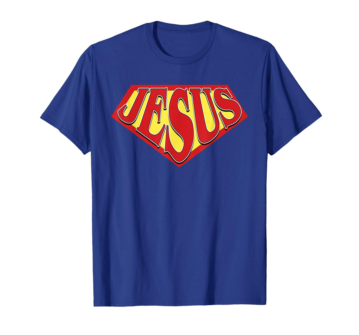 Christian Bodybuilding Powered by Jesus for Weightlifting T-Shirt