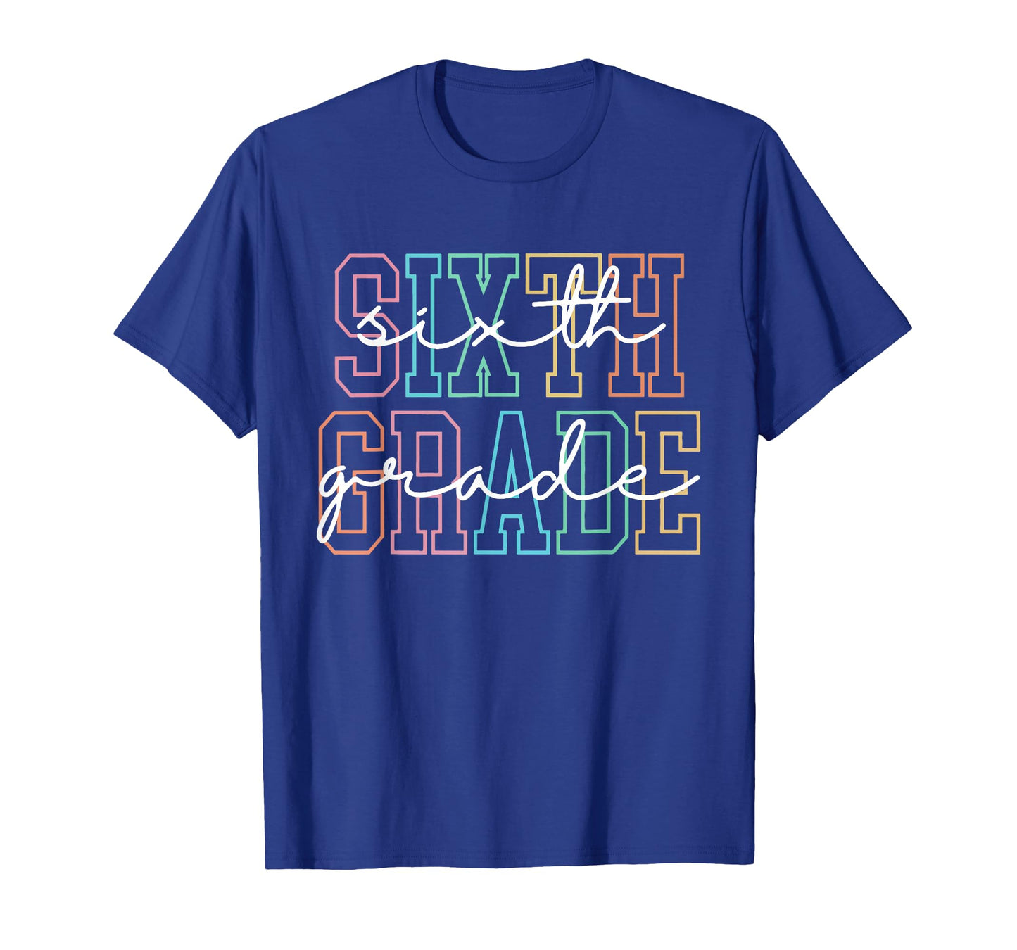 Sixth Grade Squad 6th Grade Team Retro First Day of School T-Shirt