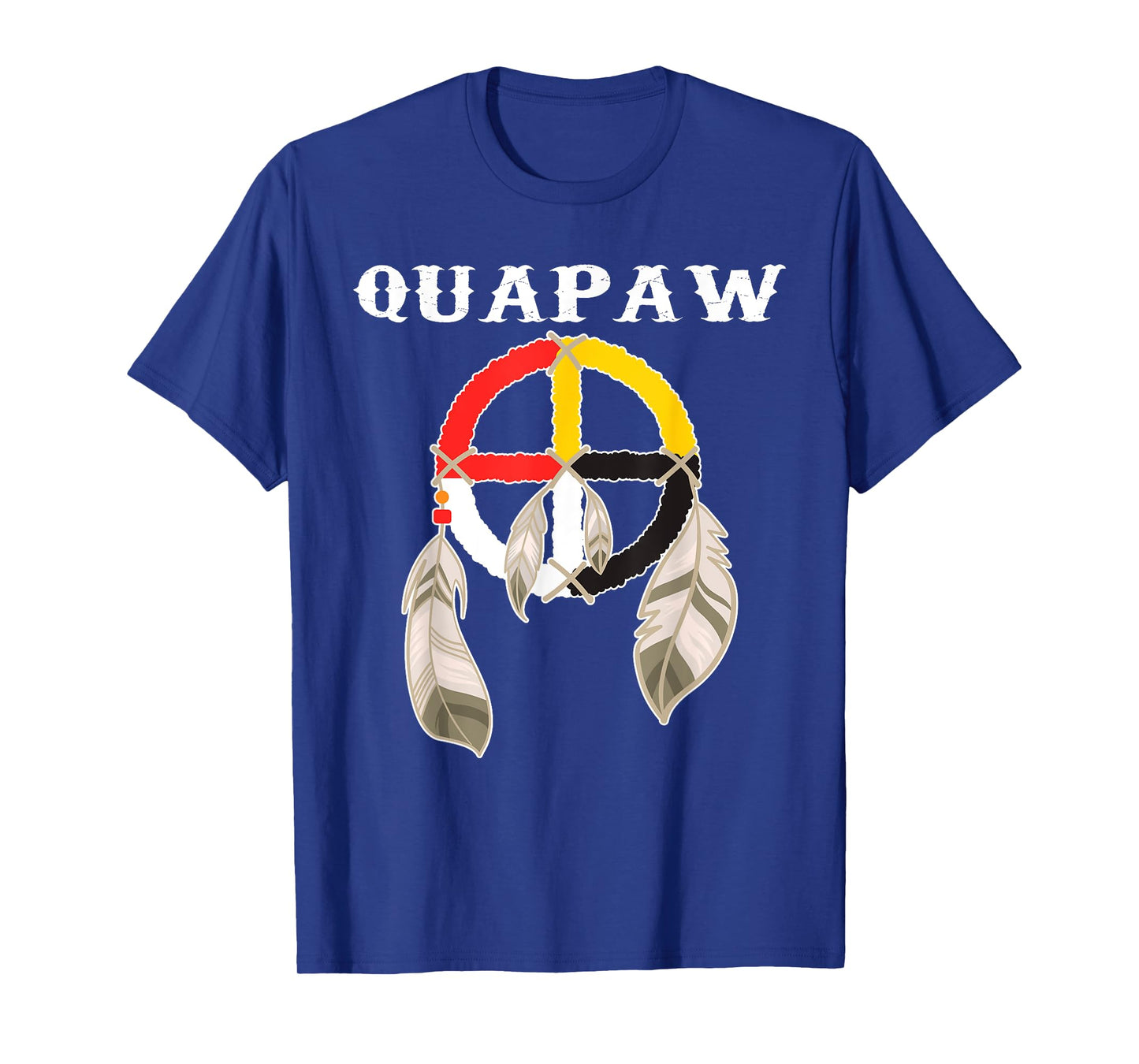 Quapaw Tribe Native American Indian Medicine Wheel T-Shirt