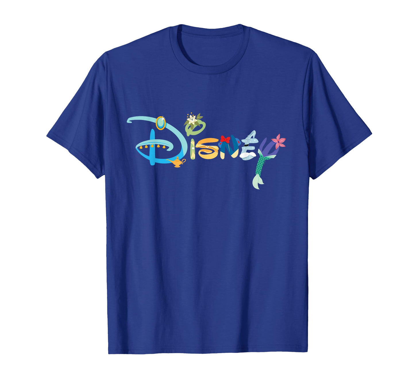 Disney Princess Letters Classic Disney Logo T-Shirt