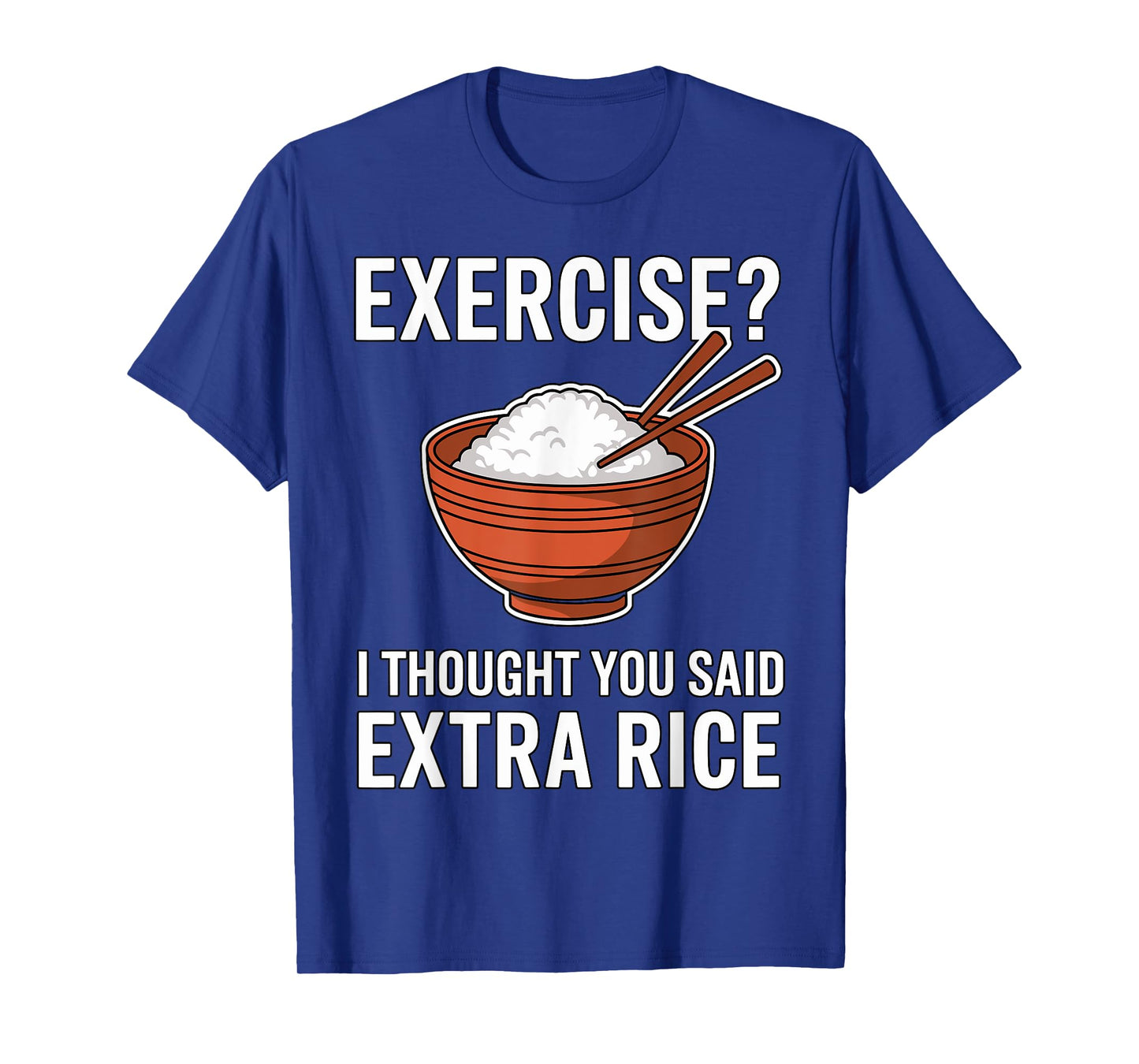 Magical and Funny Fitness Gifts Unisex-Adults Black Asian Cartoon T-Shirt