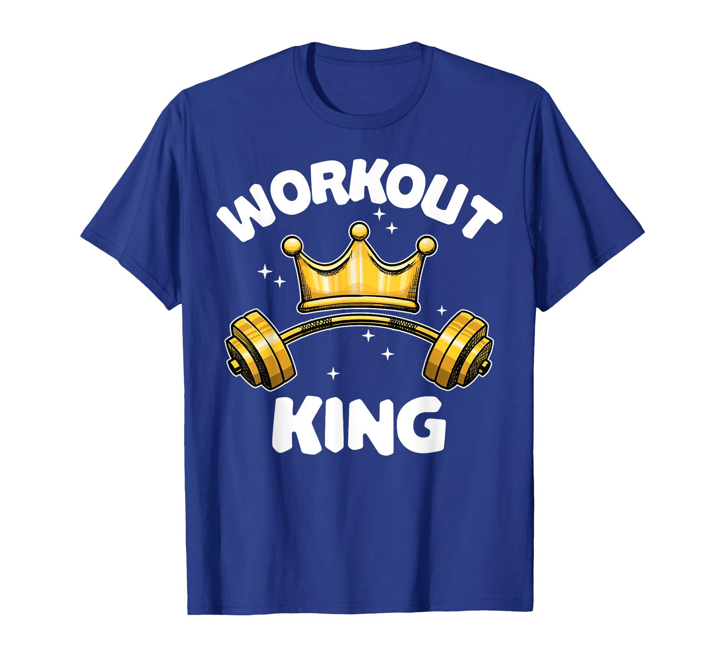 Cool Workout King Partnerlook Team Fitness Training Gym T-Shirt