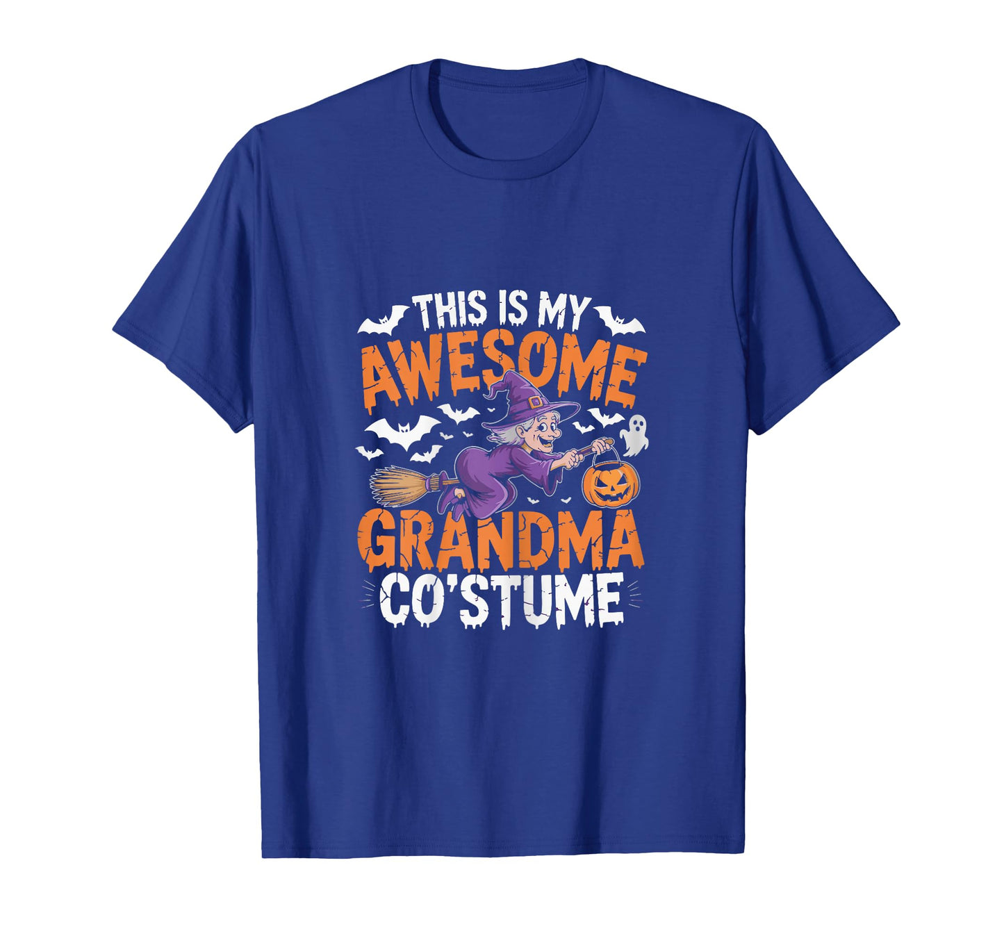 Awesome Grandma Costume Halloween Witch Fun T-Shirt