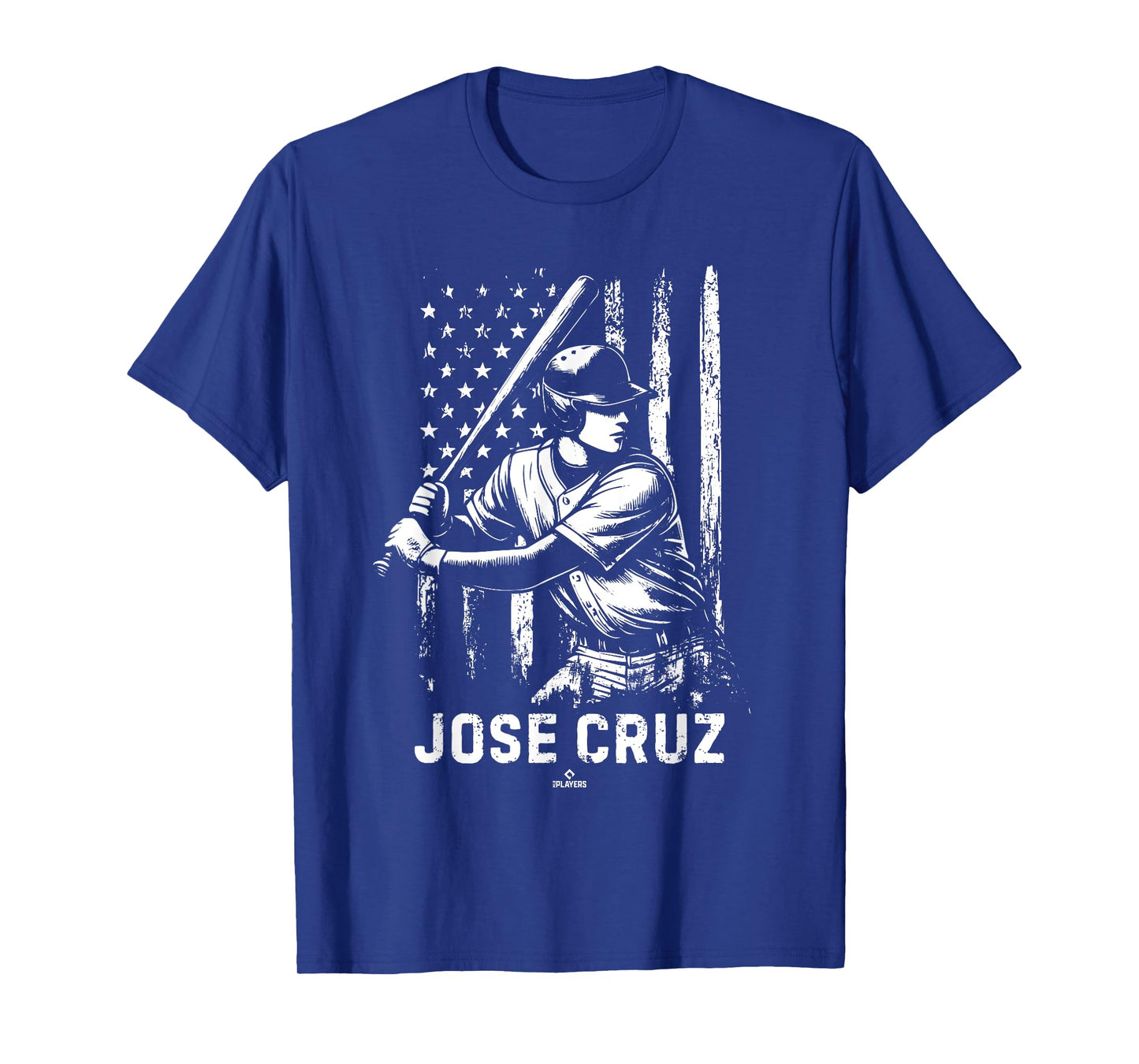 Player Illustration Flag Jose Cruz Prospect Baseball Fan T-Shirt