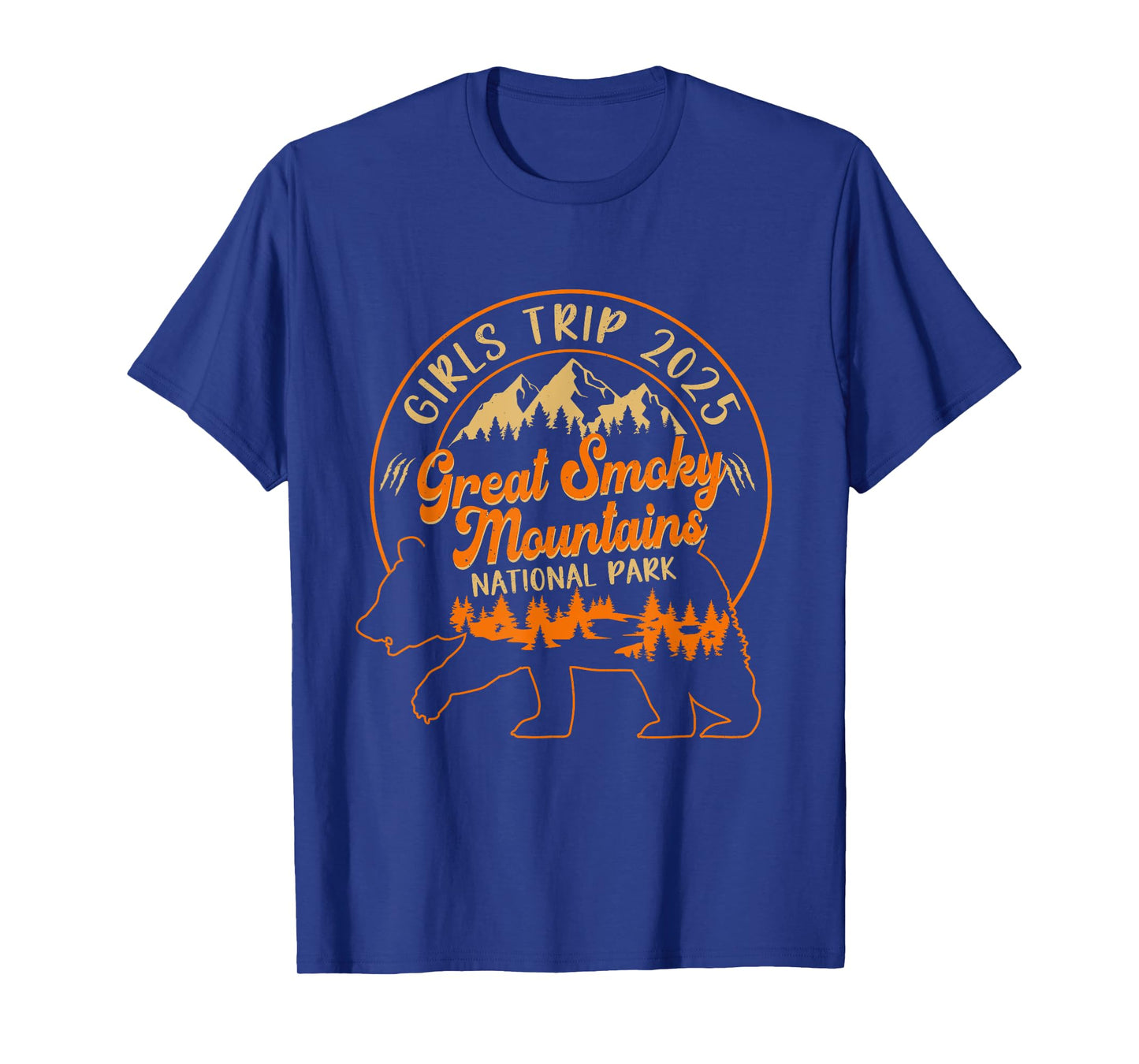 Girls Trip 2025 Great Smoky Mountains National Park Vacation T-Shirt