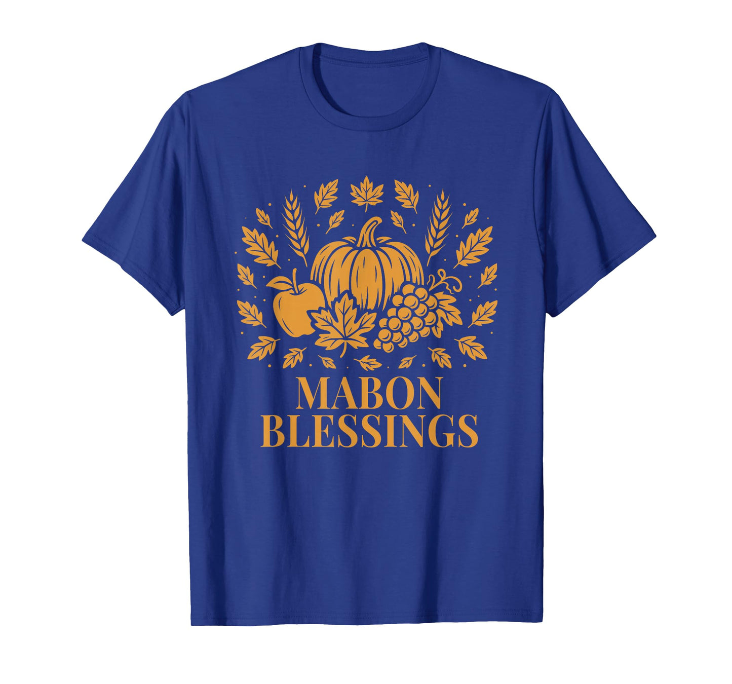 Mabon Blessings for Fall Harvest Pagan Equinox Sabbat Art T-Shirt