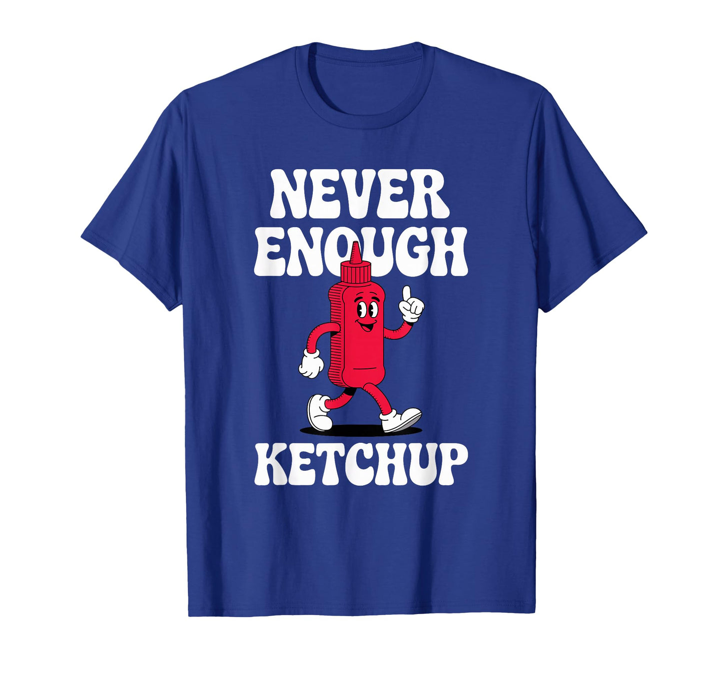 Funny Retro Ketchup Men Women Boys or Girls Ketchup T-Shirt