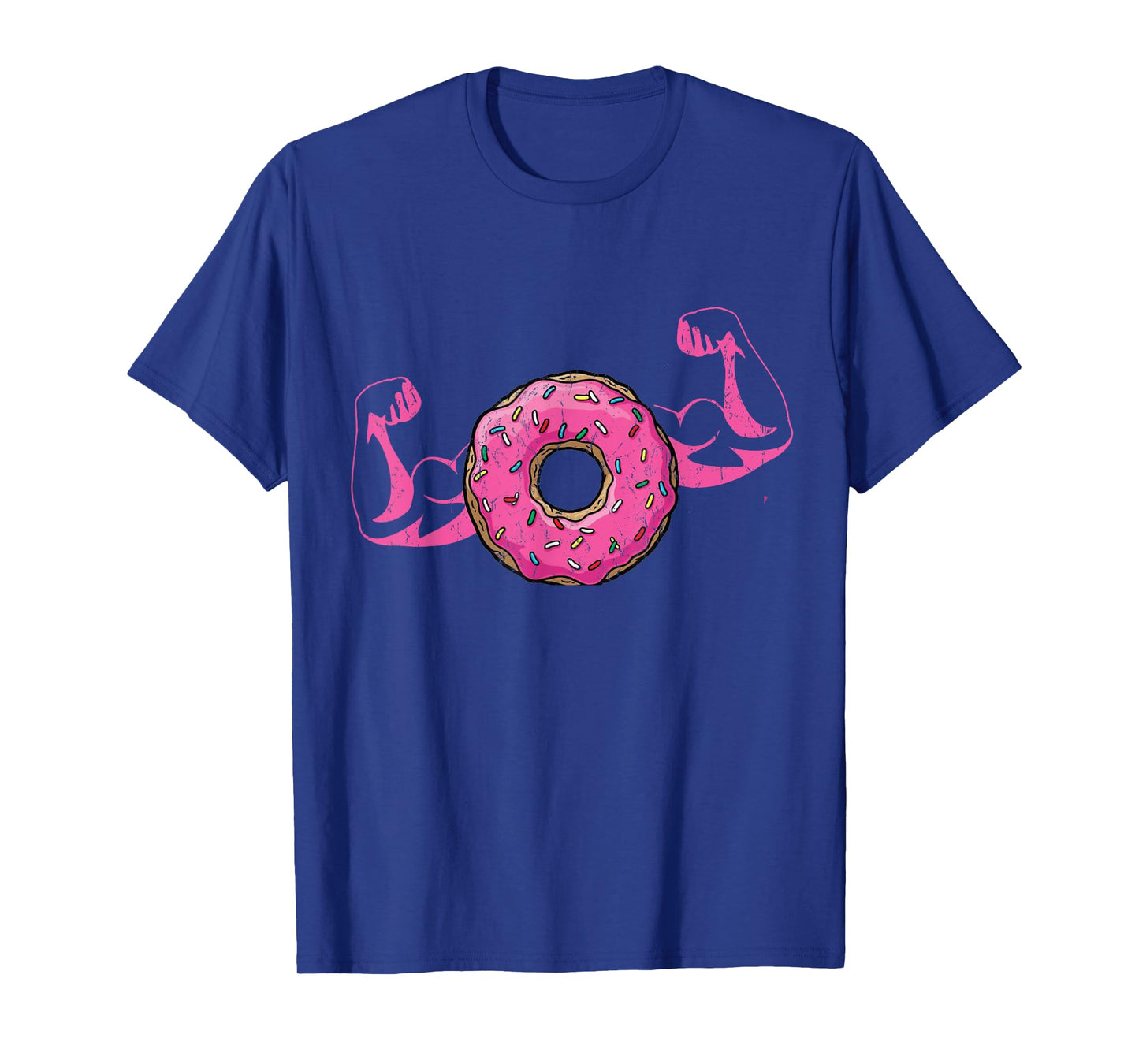 Muscle Donut Funny Powerlifting Workout T-Shirt