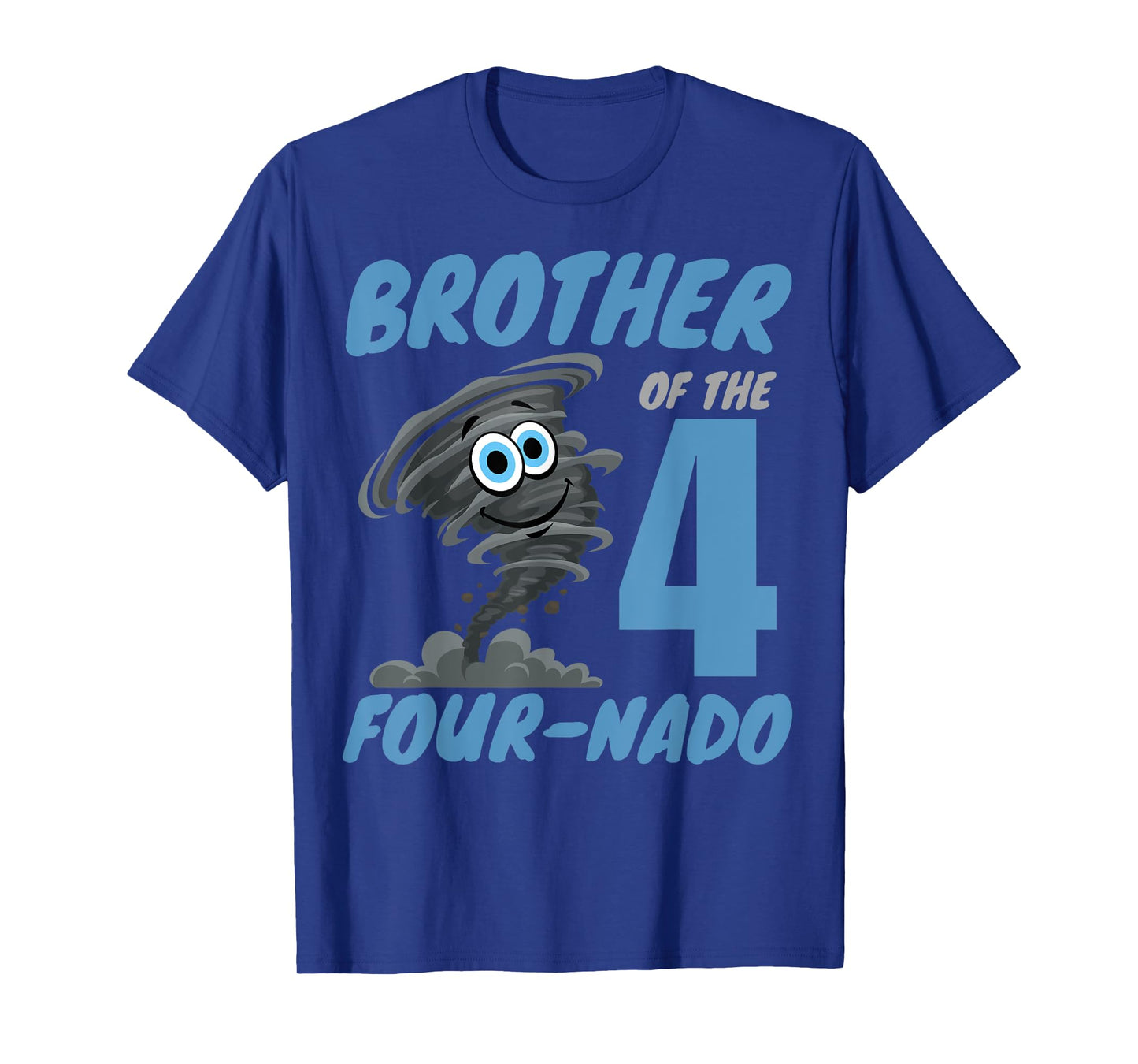 Brother of The Four-Nado Storm TorNado 4th Birthday Boy T-Shirt