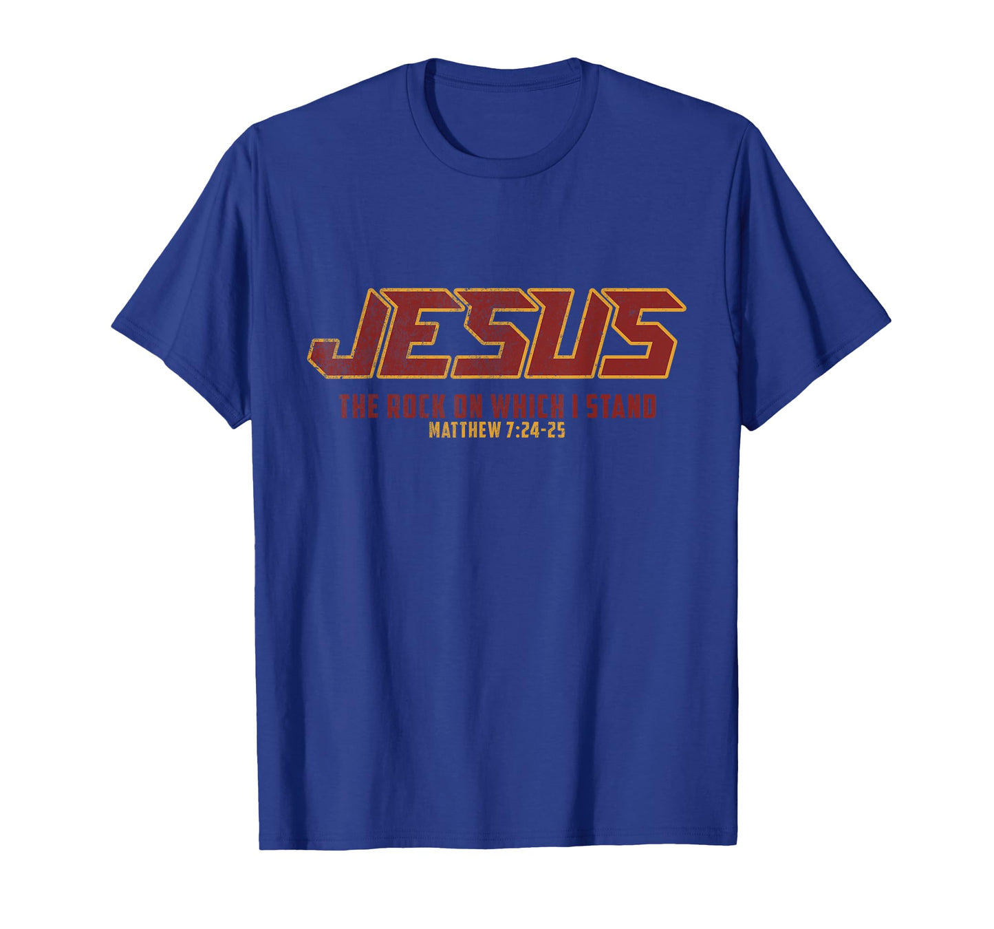 Christian Shirt - Jesus Rock: The Rock On Which I Stand T-Shirt