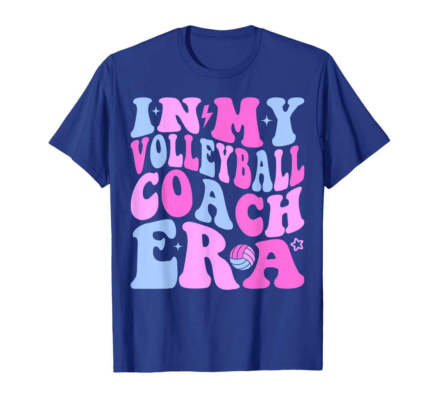 In My Volleyball Coach Era Volleyball Lover Coach Sports T-Shirt