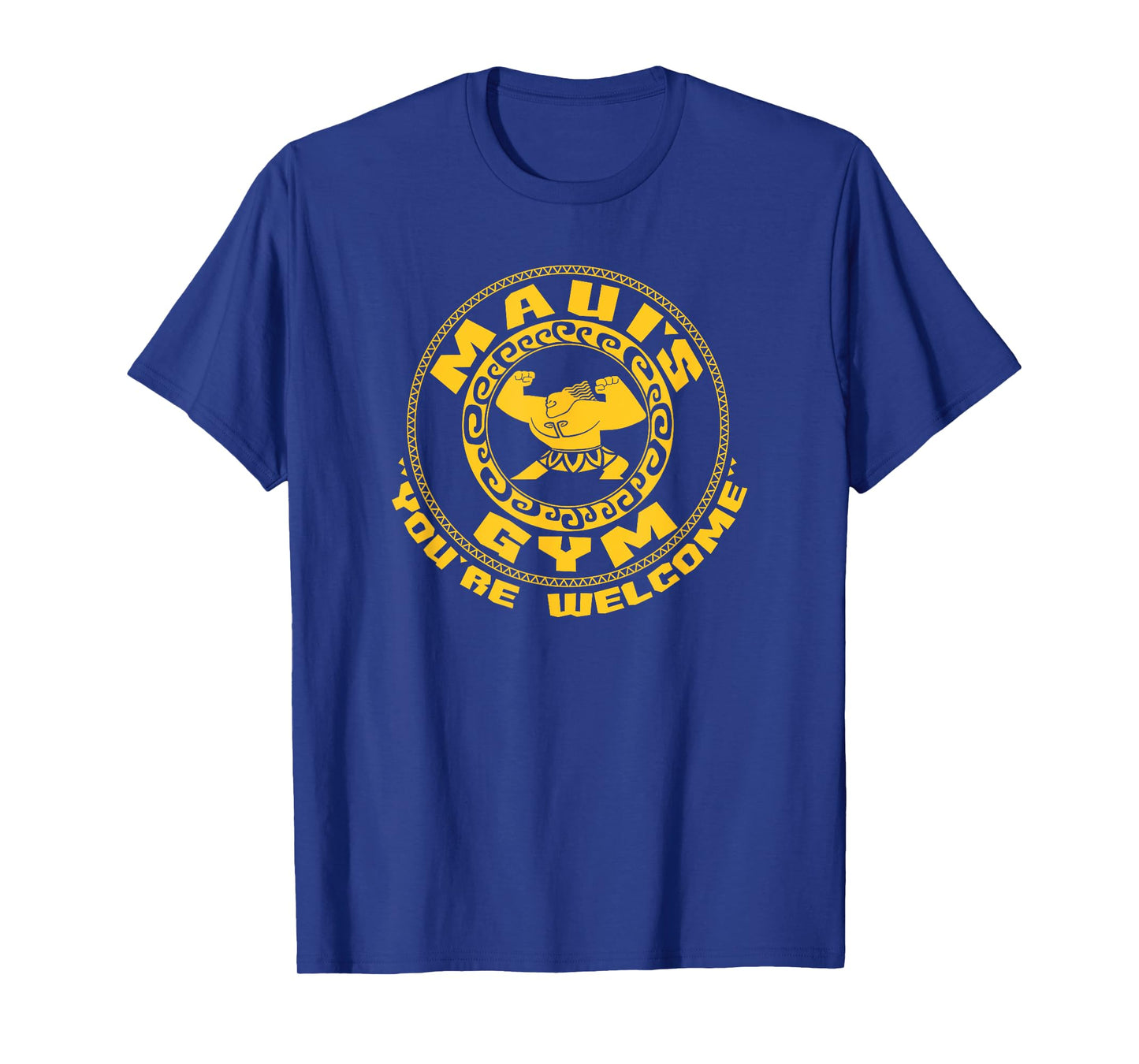 Disney Moana Maui's Gym Circle Logo T-Shirt