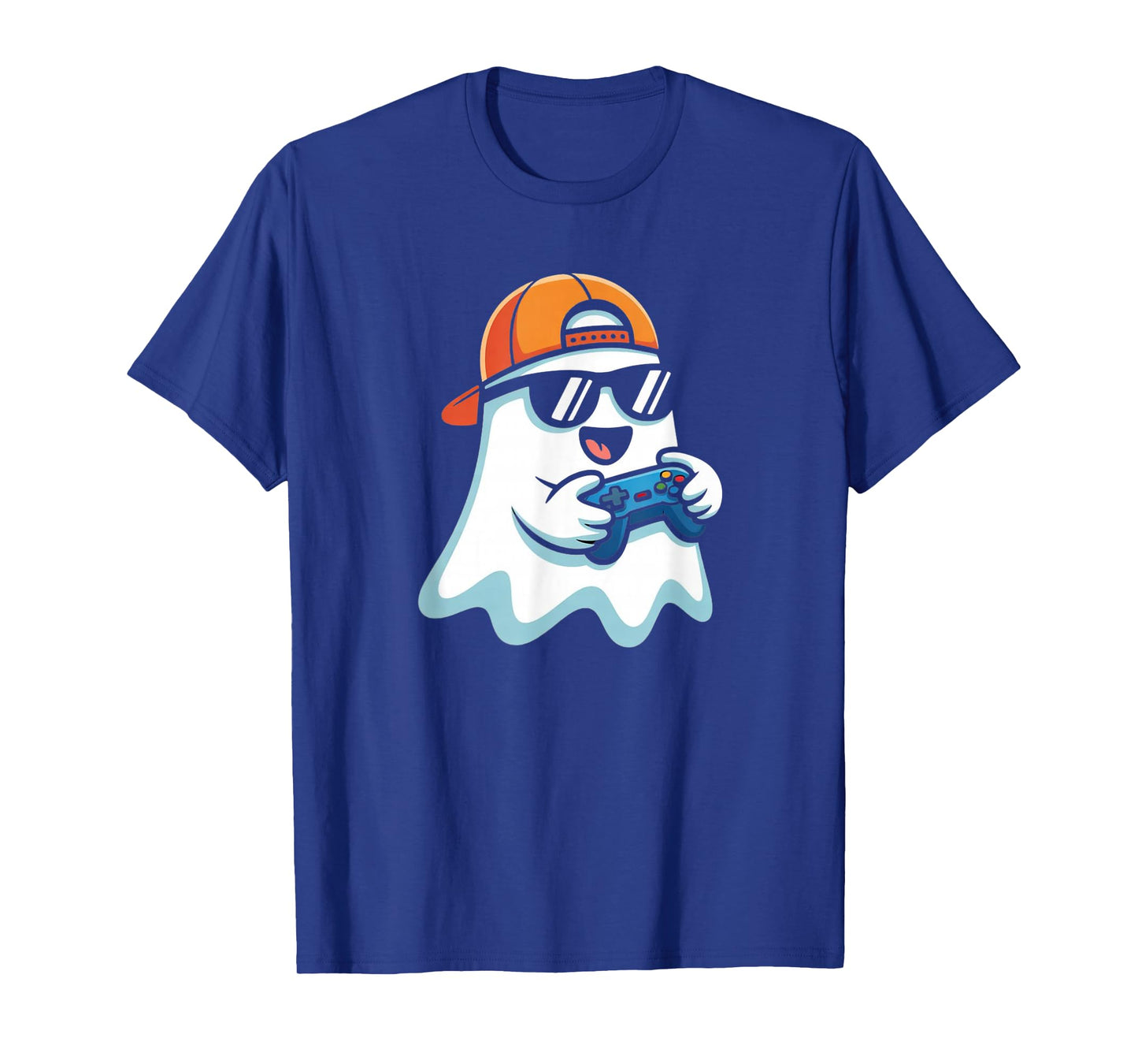 Halloween Ghost Gamer Scary Costume Gaming for Men Boys Kids T-Shirt