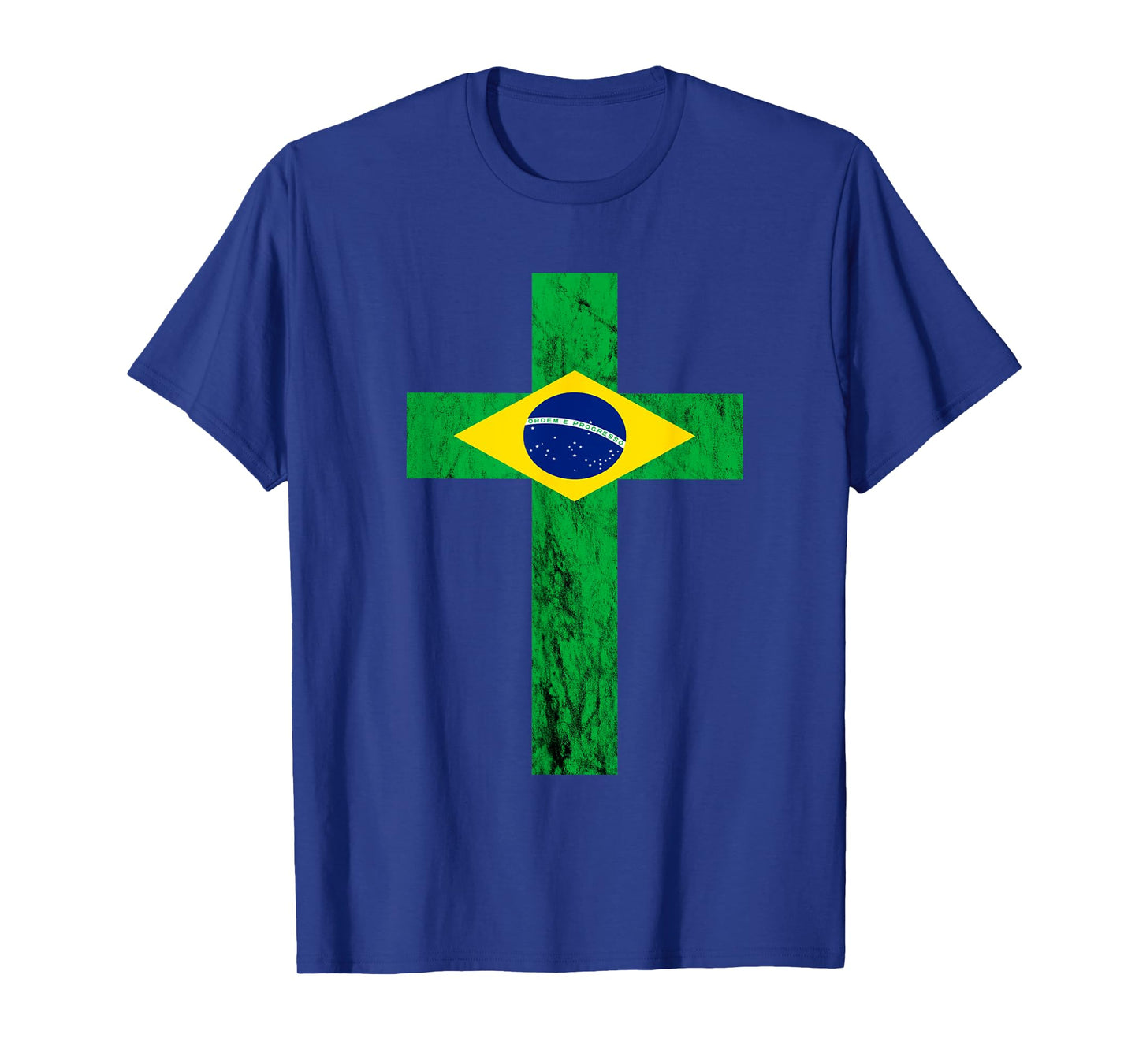 Brazil Jesus Cross Brazileiro Christian T-Shirt