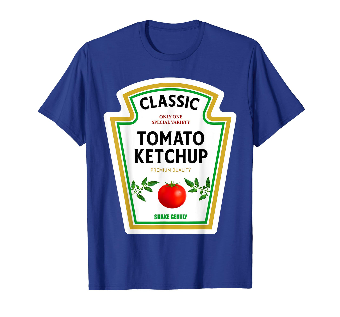 Ketchup Halloween 2024 Costume Matching Mustard Condiments T-Shirt