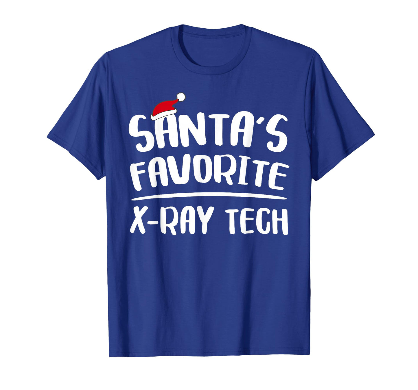 Santa's Favorite X-Ray Tech Shirt Men Women Kids Christmas T-Shirt