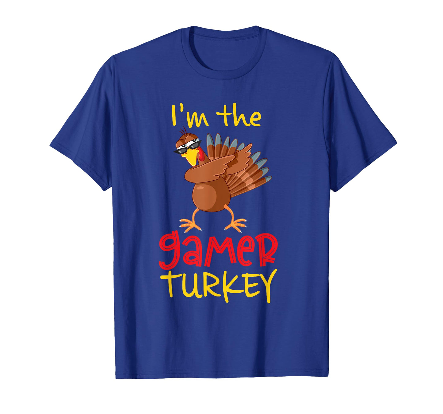 Funny Gamer Turkey Matching Family Group Thanksgiving Party T-Shirt