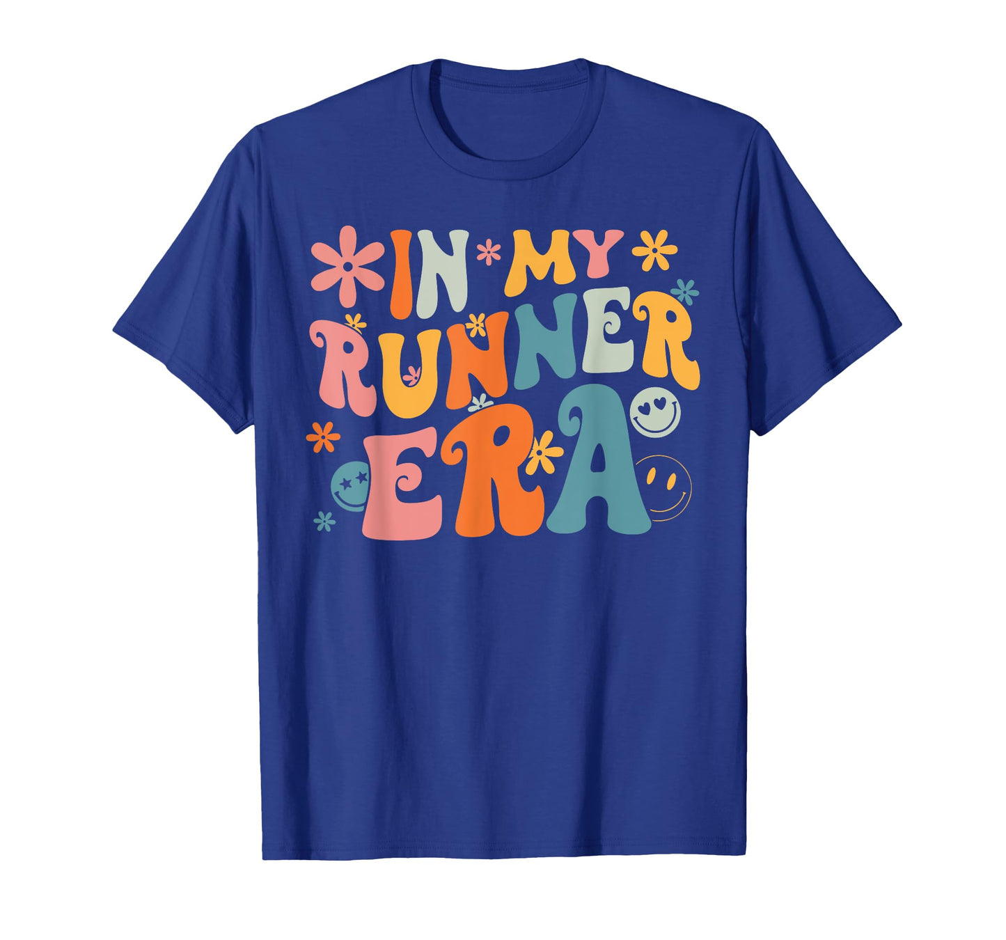 In My Runner Era Groovy Retro Women Running Lover Runner T-Shirt