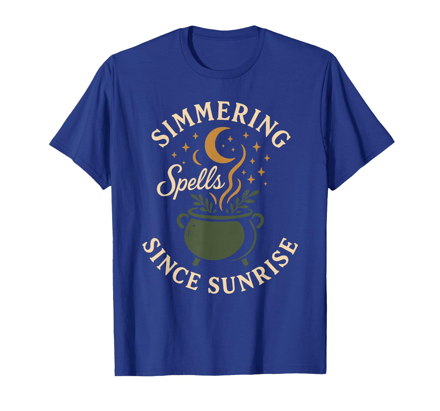 Kitchen Witch Herbs Magic Moonlight Cooking Pagan Vibes T-Shirt