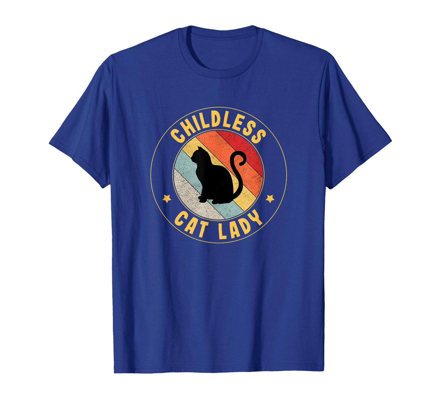 Vintage Childless Cat Lady T-Shirt