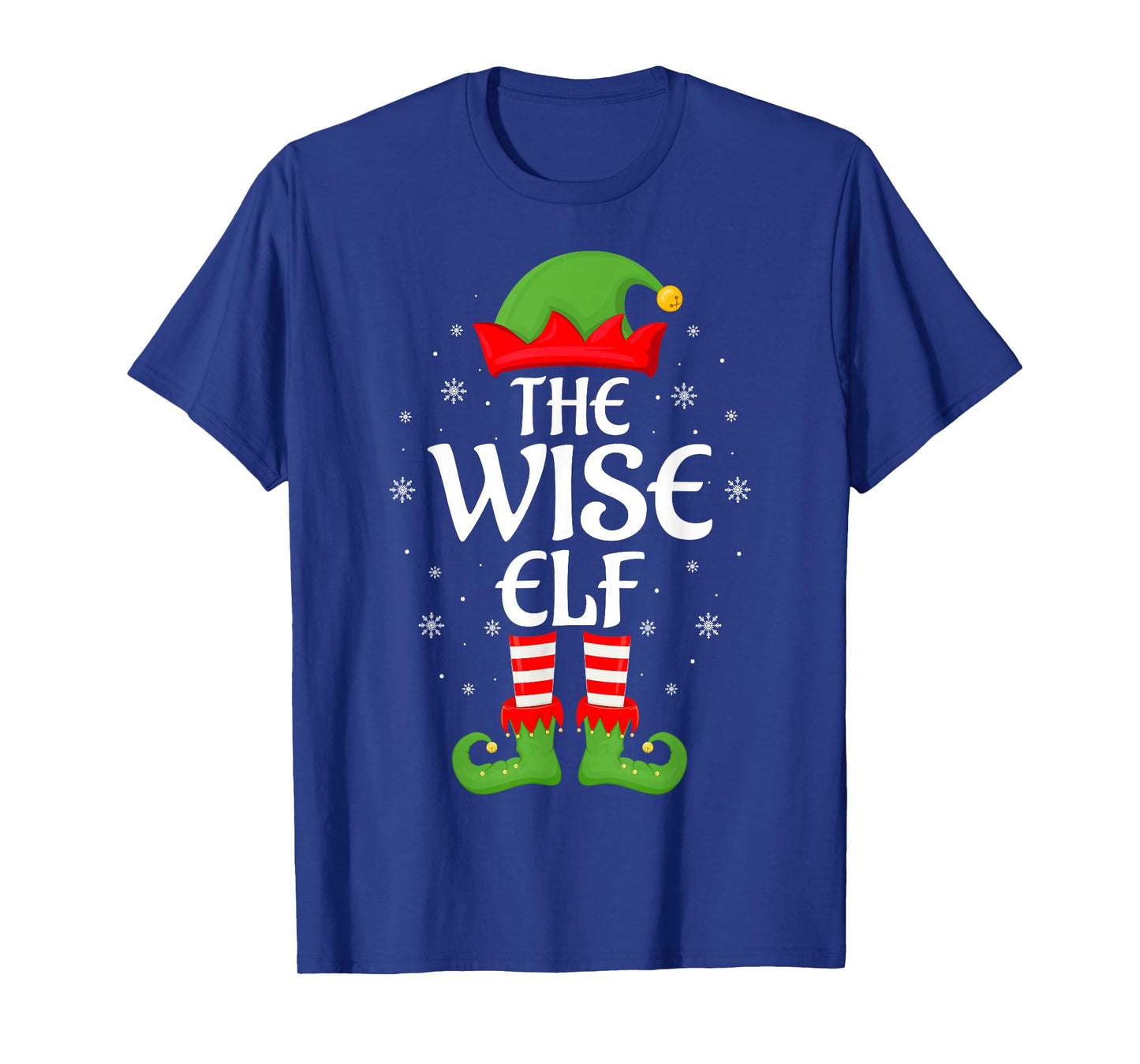 Wise Elf Xmas Family Matching Elf Squad Christmas T-Shirt
