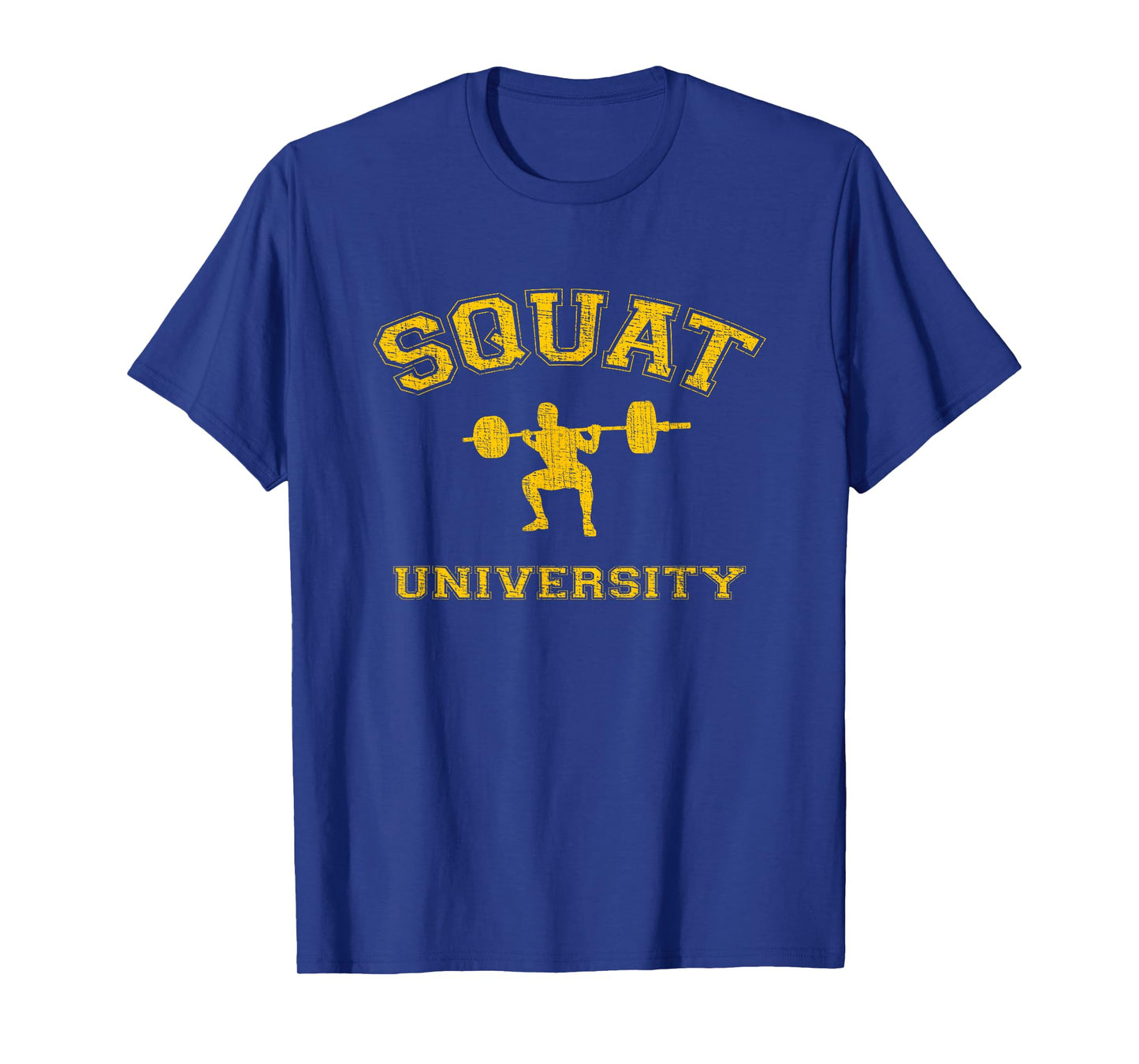 Classic College-style Squat University T-Shirt T-Shirt