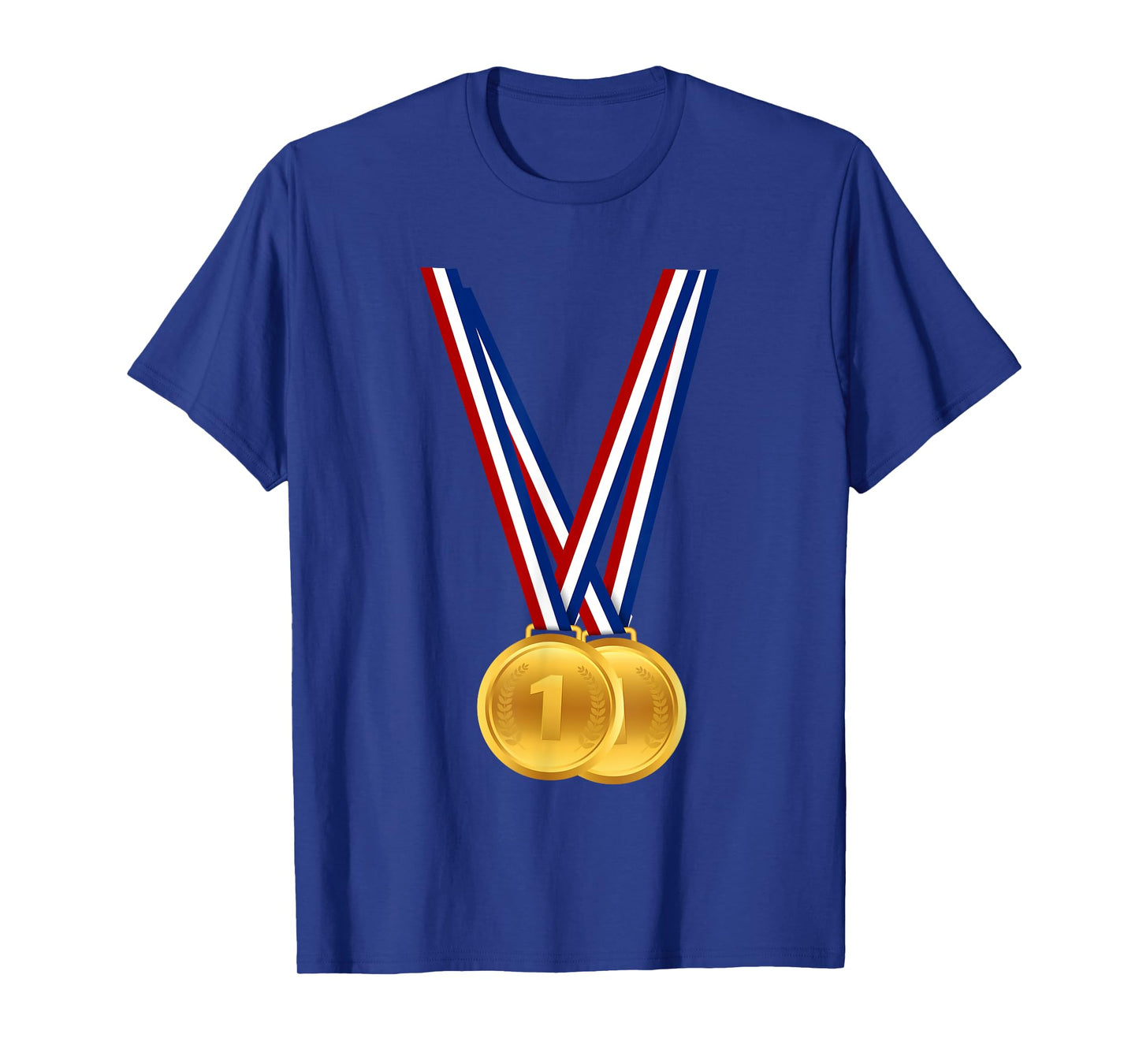 Gold Medals Funny Winners And Champions Gift Birthday T-Shirt