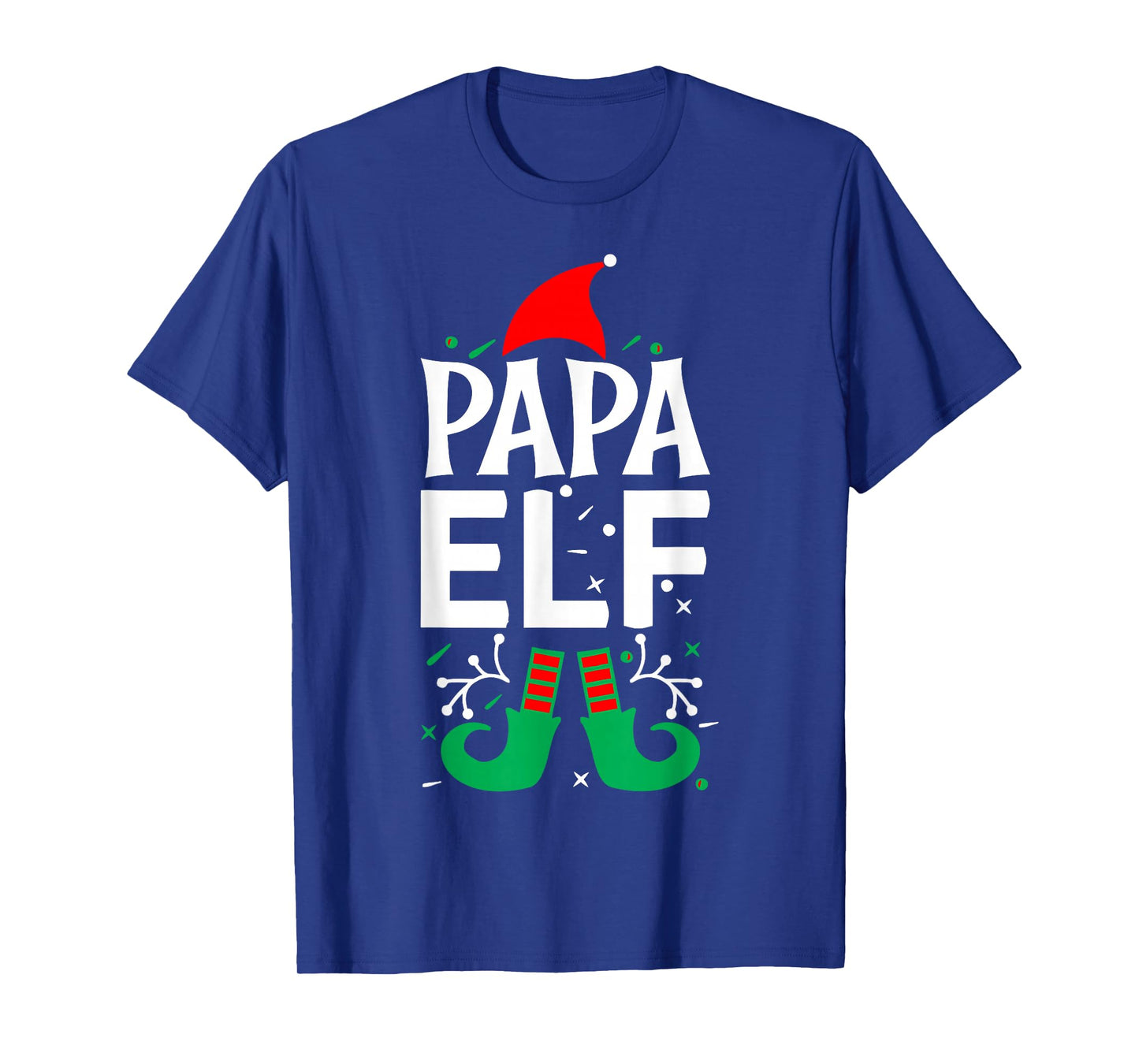 Papa Elf -Dad Father Christmas Xmas Movie Santa Costume Gift T-Shirt