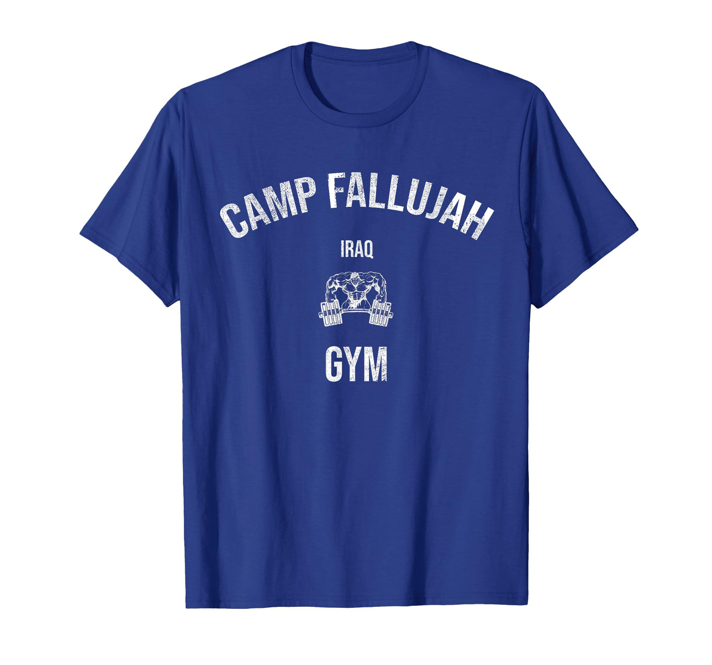Camp Fallujah Iraq Gym Veteran OIF T-Shirt