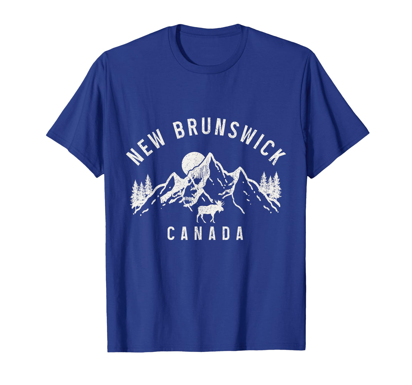 New Brunswick Canada Mountains Moose Nature Lover T-Shirt