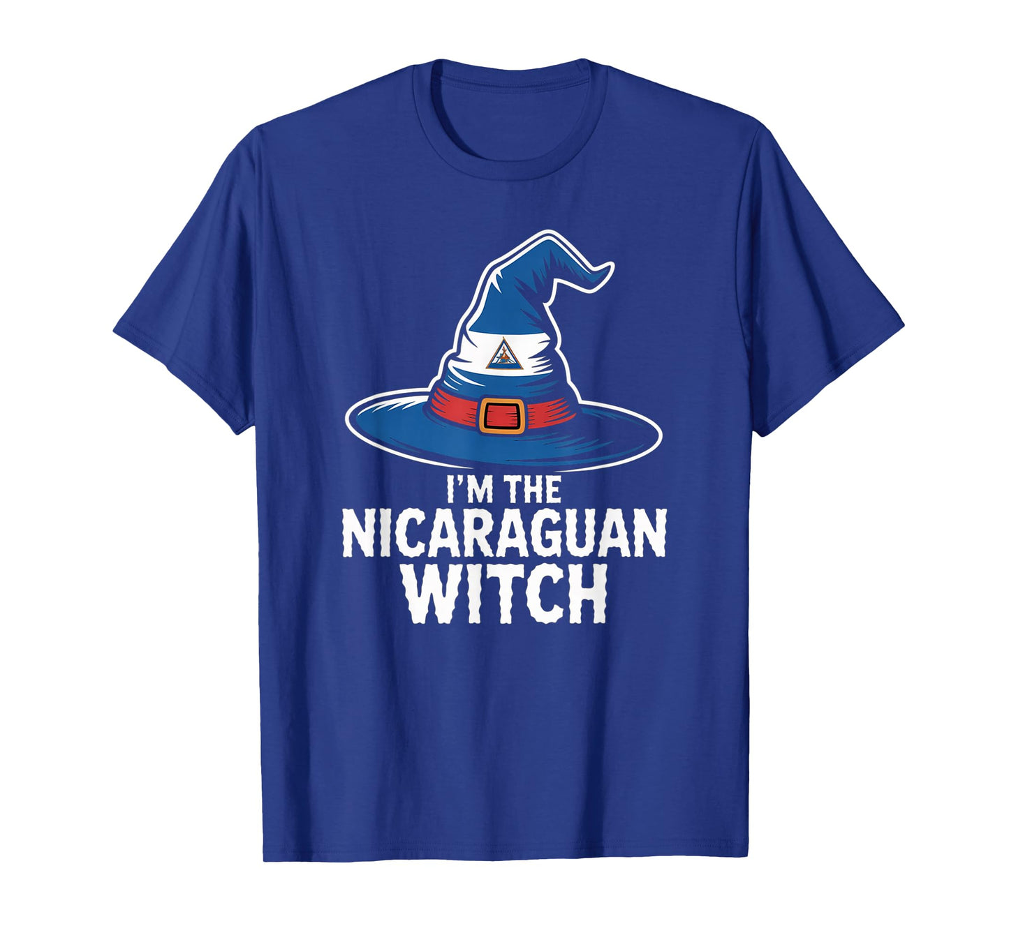I'm The Nicaraguan Witch Nicaragua Halloween Easy Costume T-Shirt