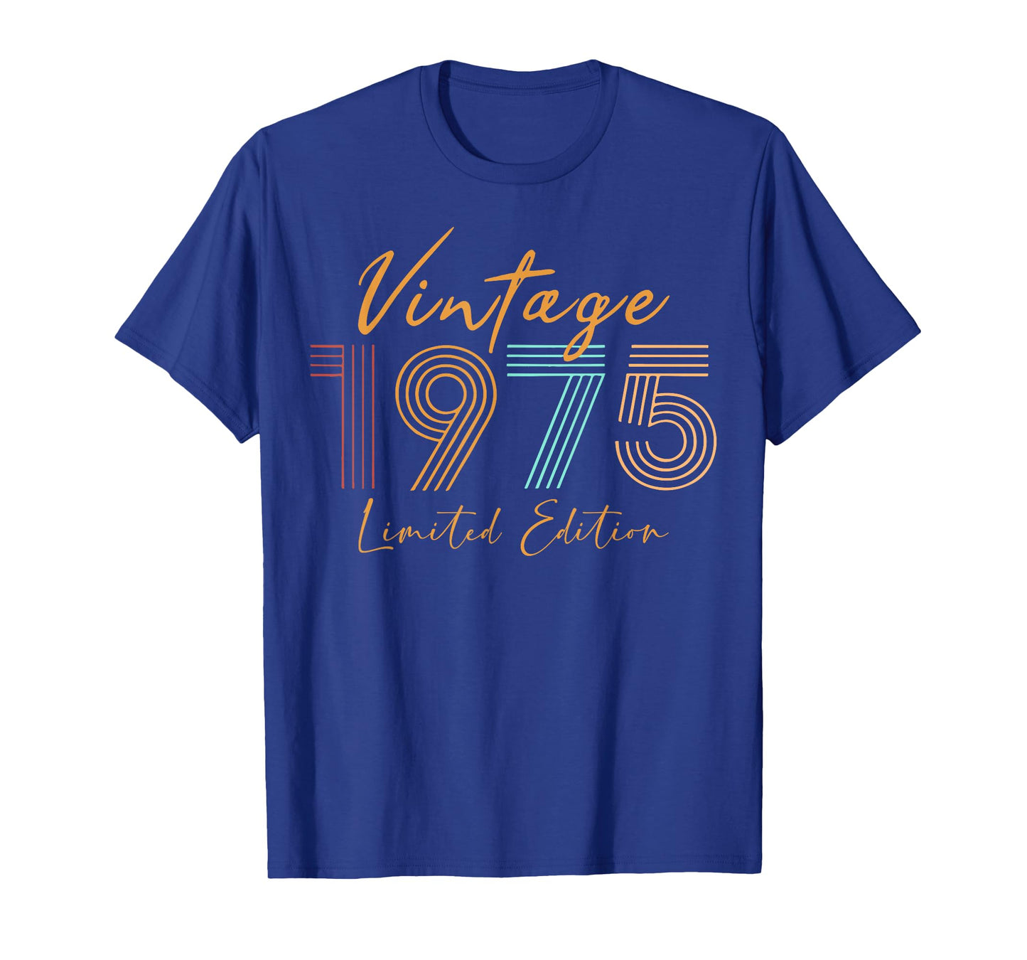 Vintage 1975 Limited Edition 50 Year Old Gifts 50th Birthday T-Shirt