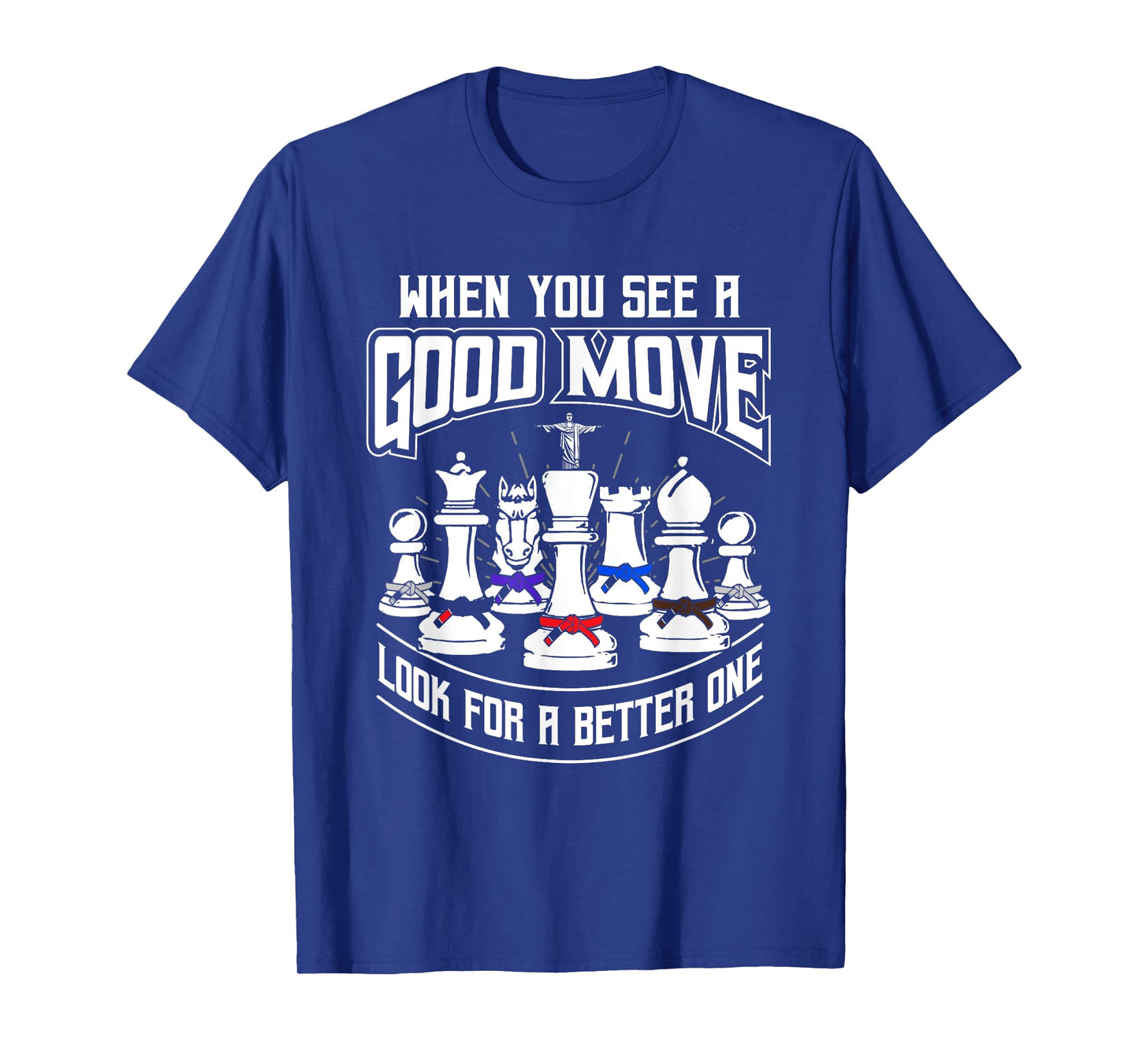 BJJ Chess - Brazilian Jiu-Jitsu and BJJ Gift T-Shirt
