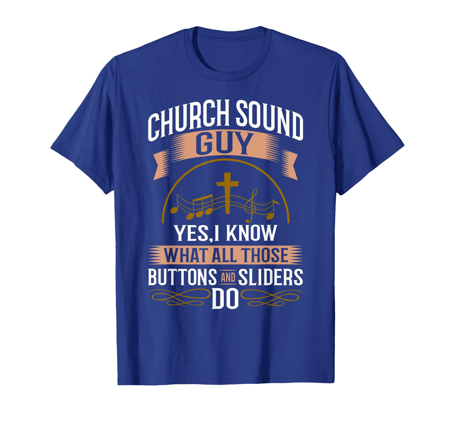 Church Sound Engineer Audio System Music Christian T-Shirt
